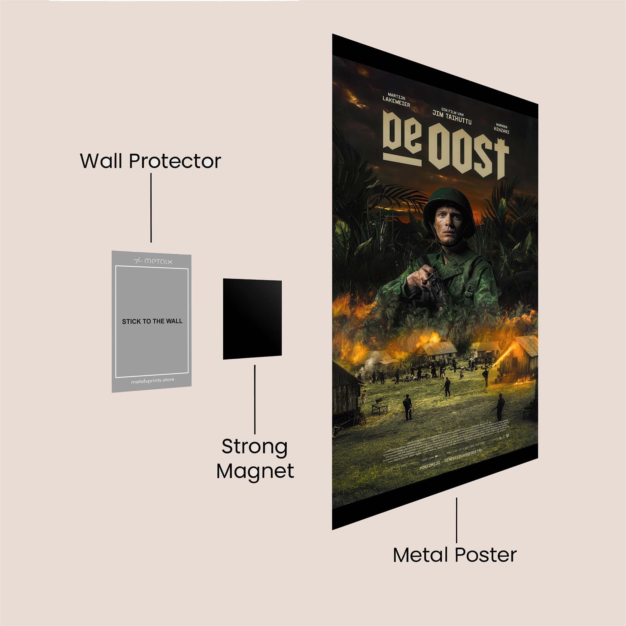 Sunset Solitude Safe Wall Magnetic / M