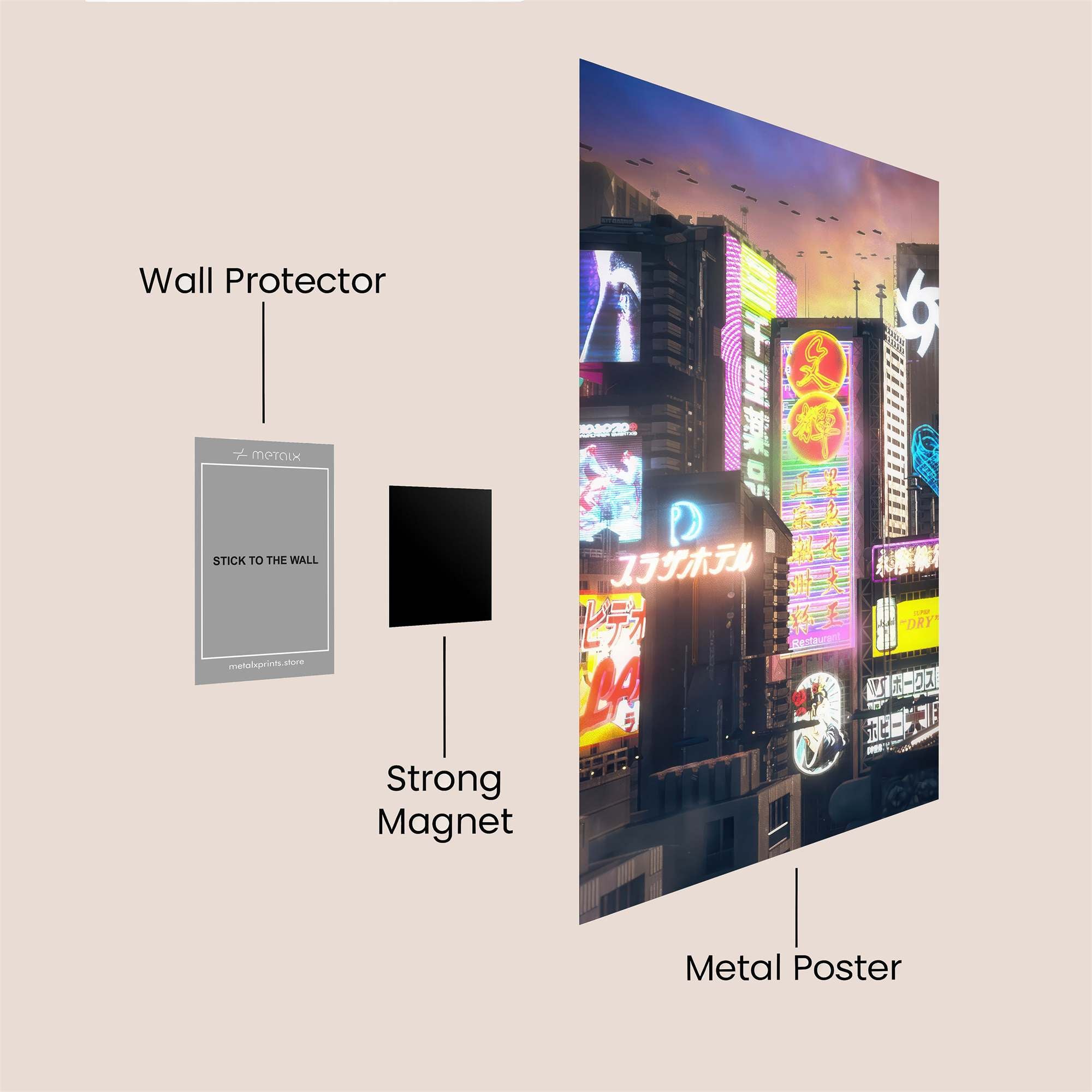 Journey Hopeful Safe Wall Magnetic / M