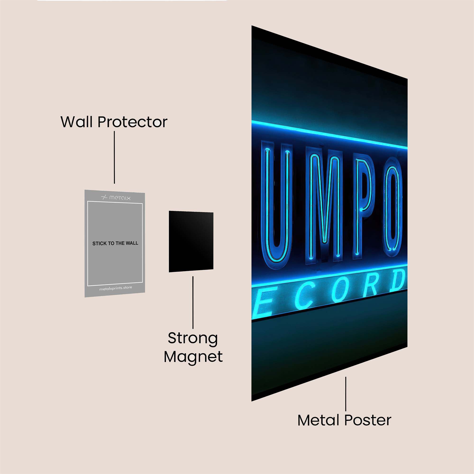 Summit Joy Safe Wall Magnetic / M