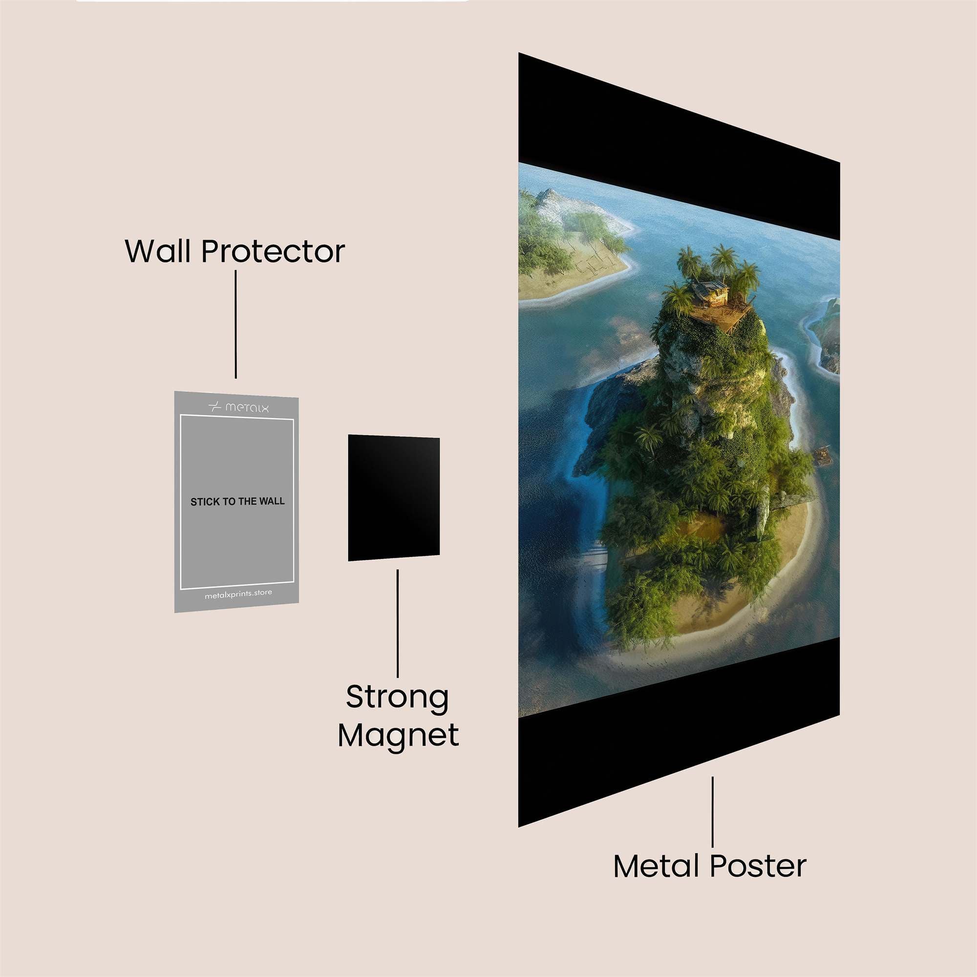 Violet Bliss Safe Wall Magnetic / M