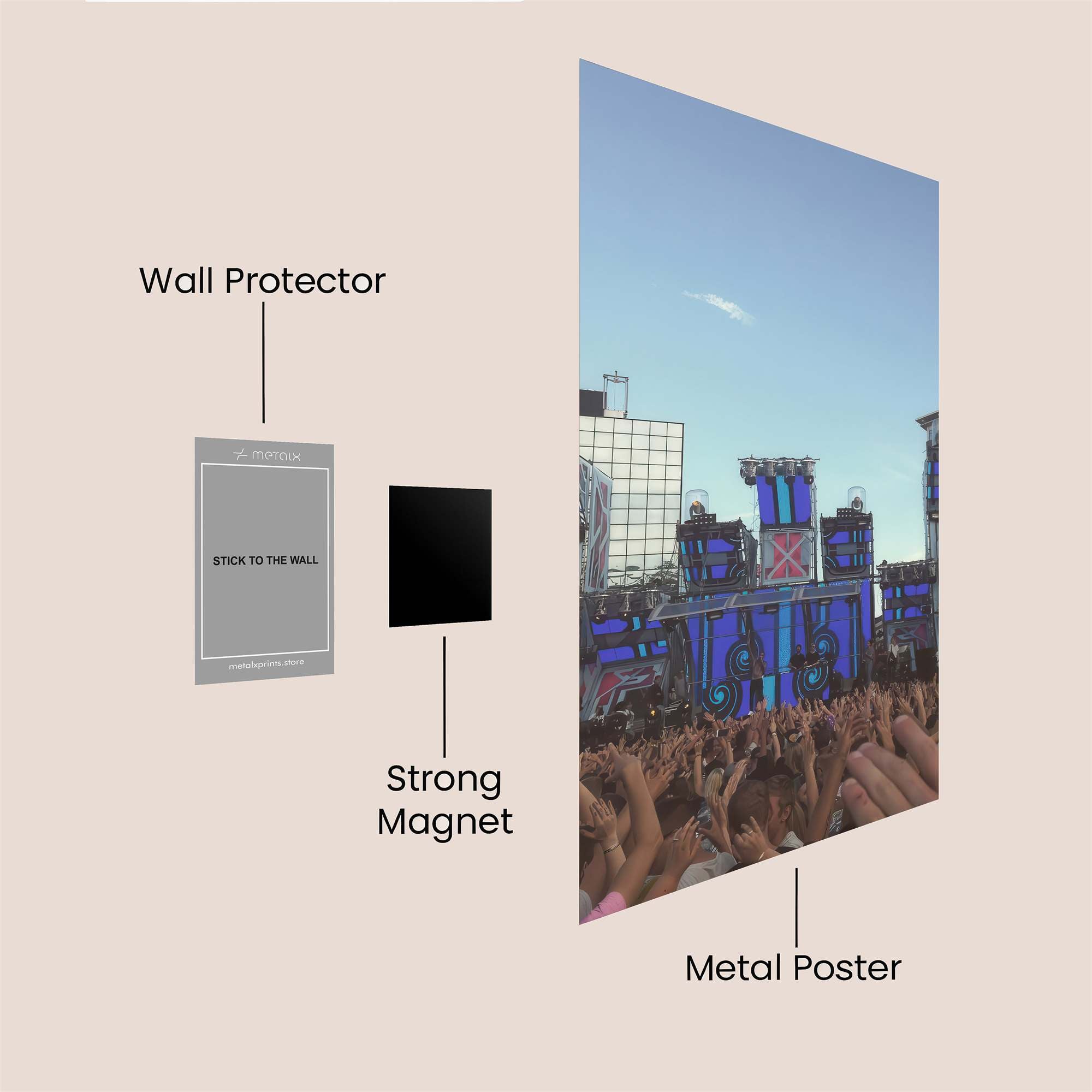Cosmic Wonder Safe Wall Magnetic / M