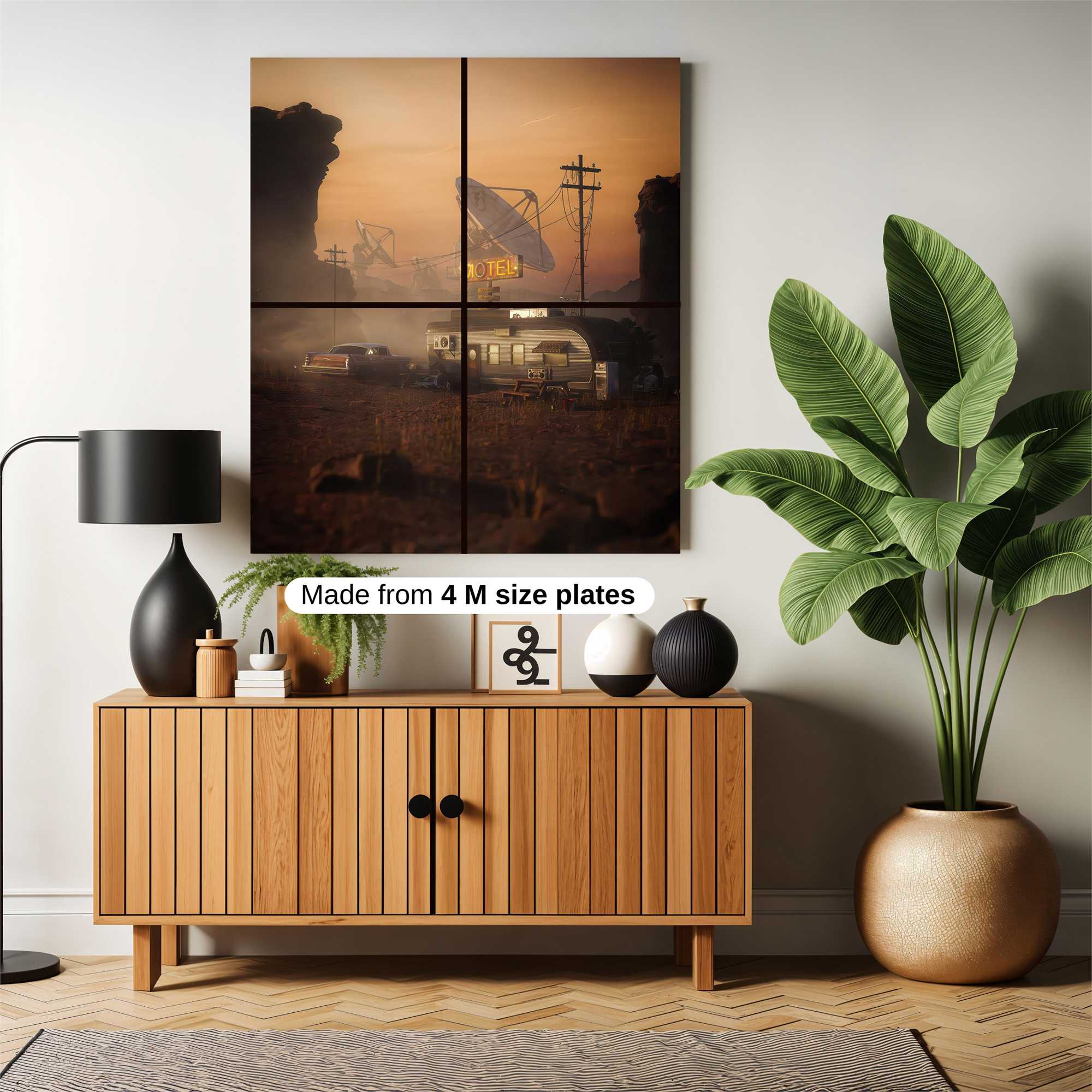 Cyberpunk Solitude Safe Wall Magnetic / M