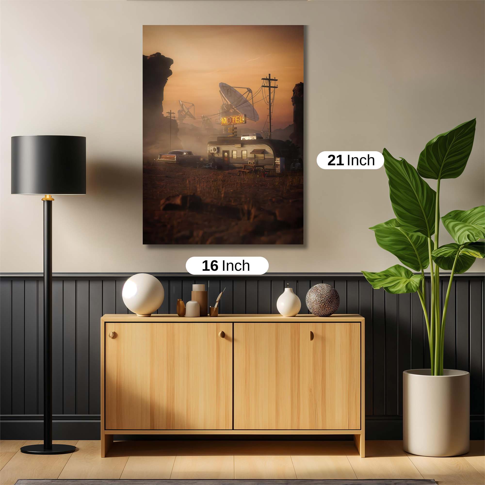 Cyberpunk Solitude Safe Wall Magnetic / M