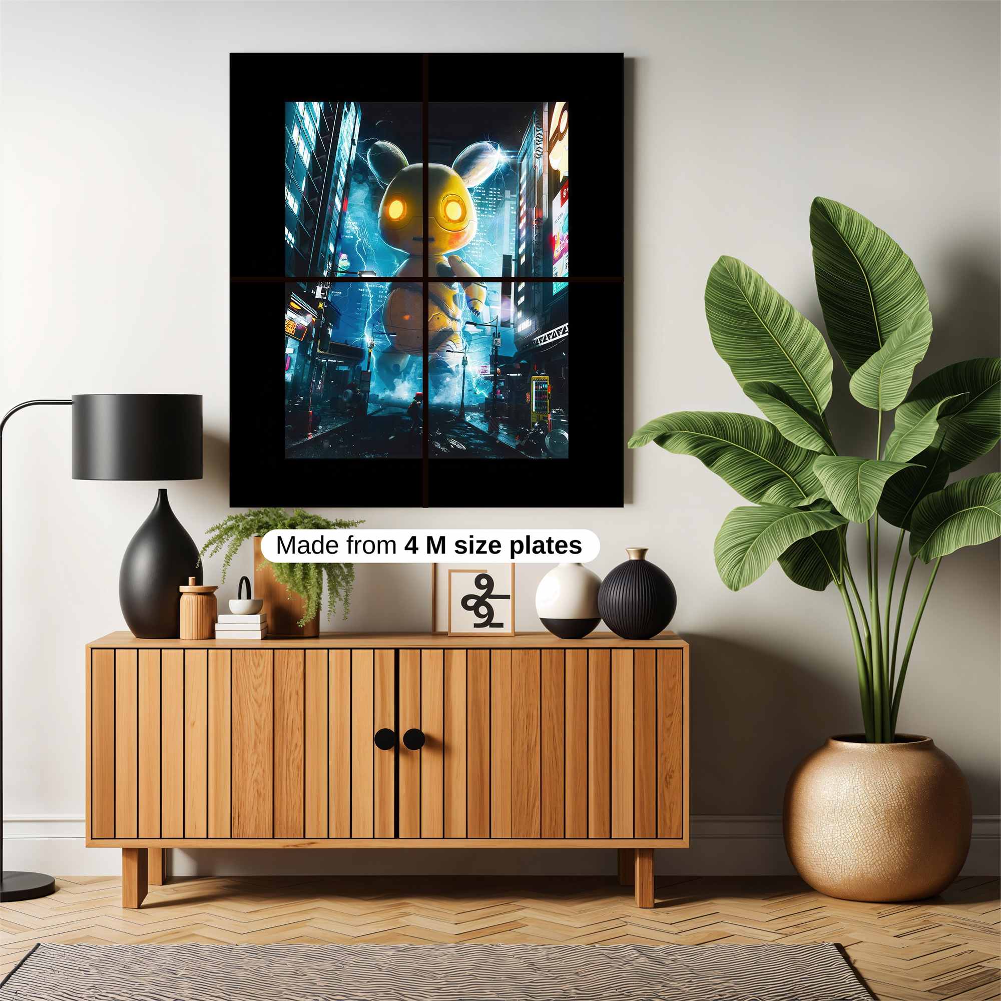 Moonlit Solitude Safe Wall Magnetic / M