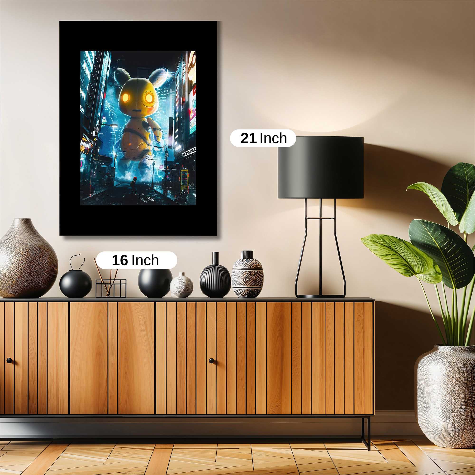 Moonlit Solitude Safe Wall Magnetic / M