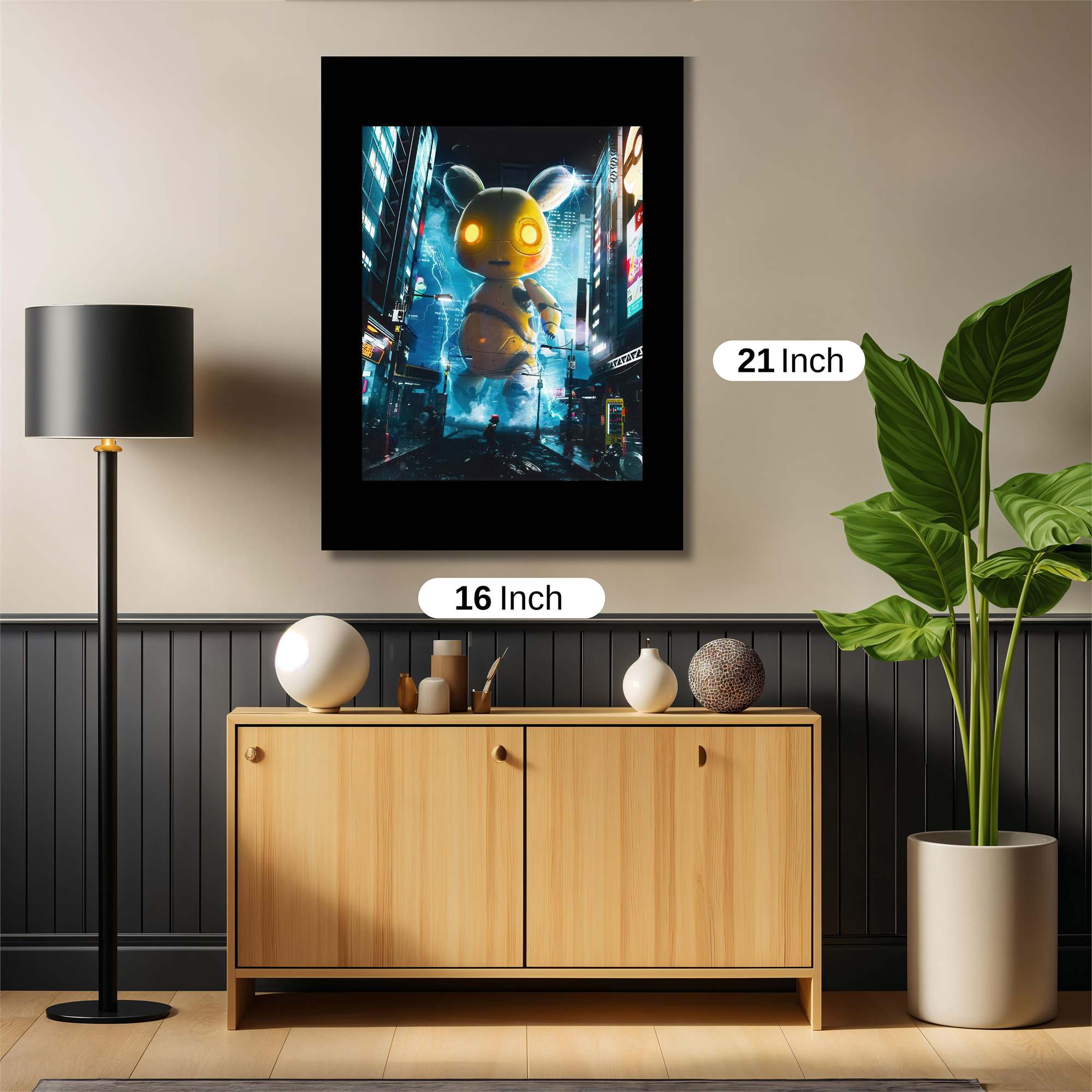 Moonlit Solitude Safe Wall Magnetic / M