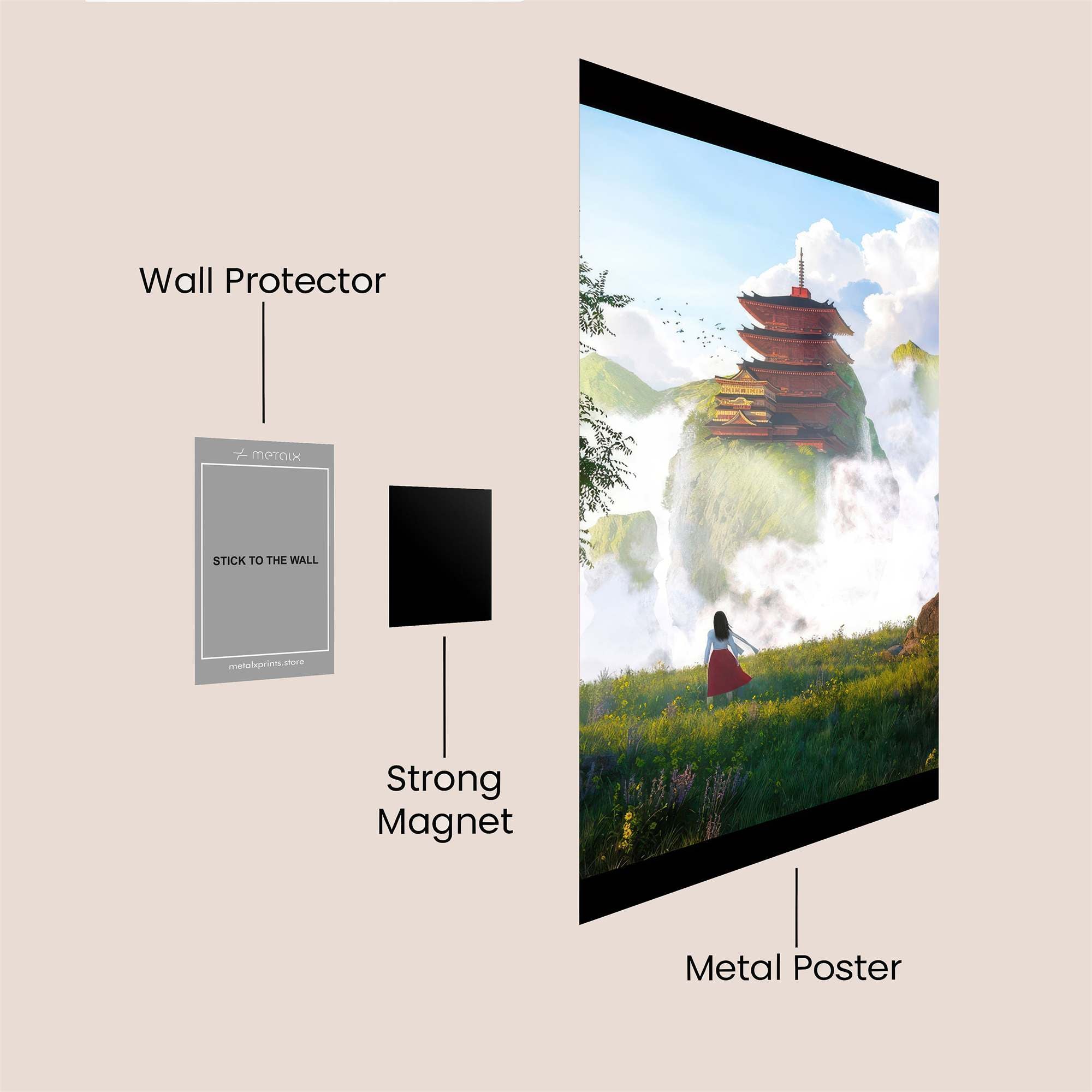 ForestWhisper Safe Wall Magnetic / M