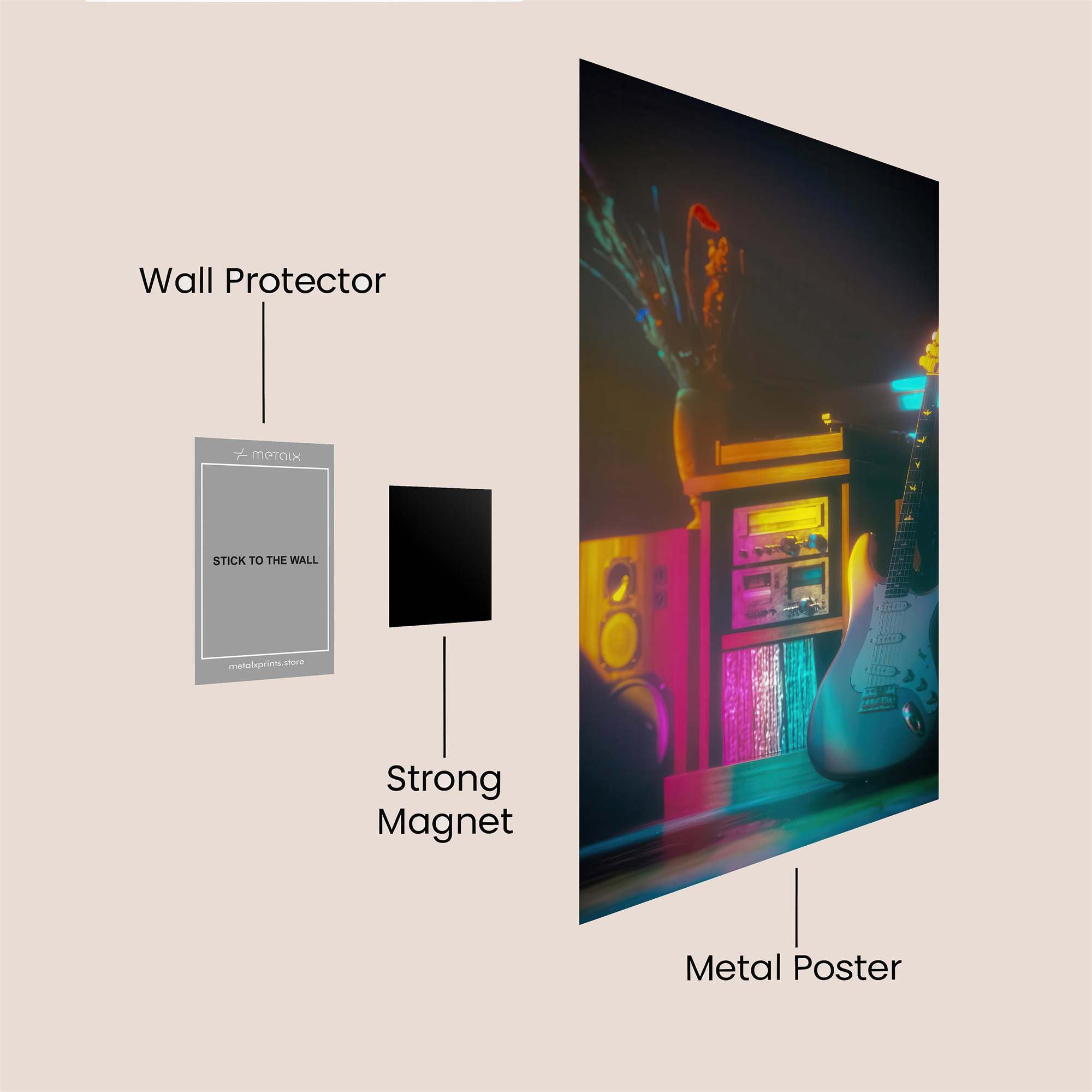 Forest Whimsy Safe Wall Magnetic / M