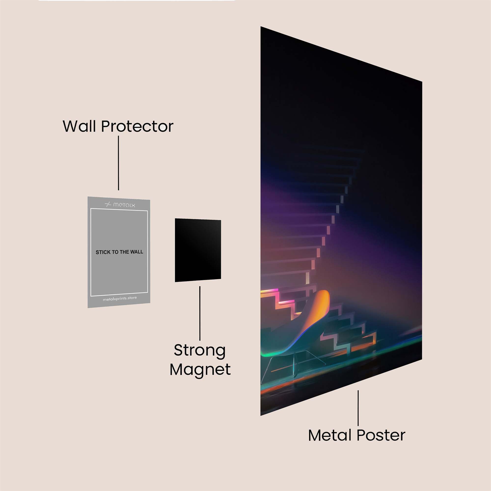 ForestWhisper Safe Wall Magnetic / M