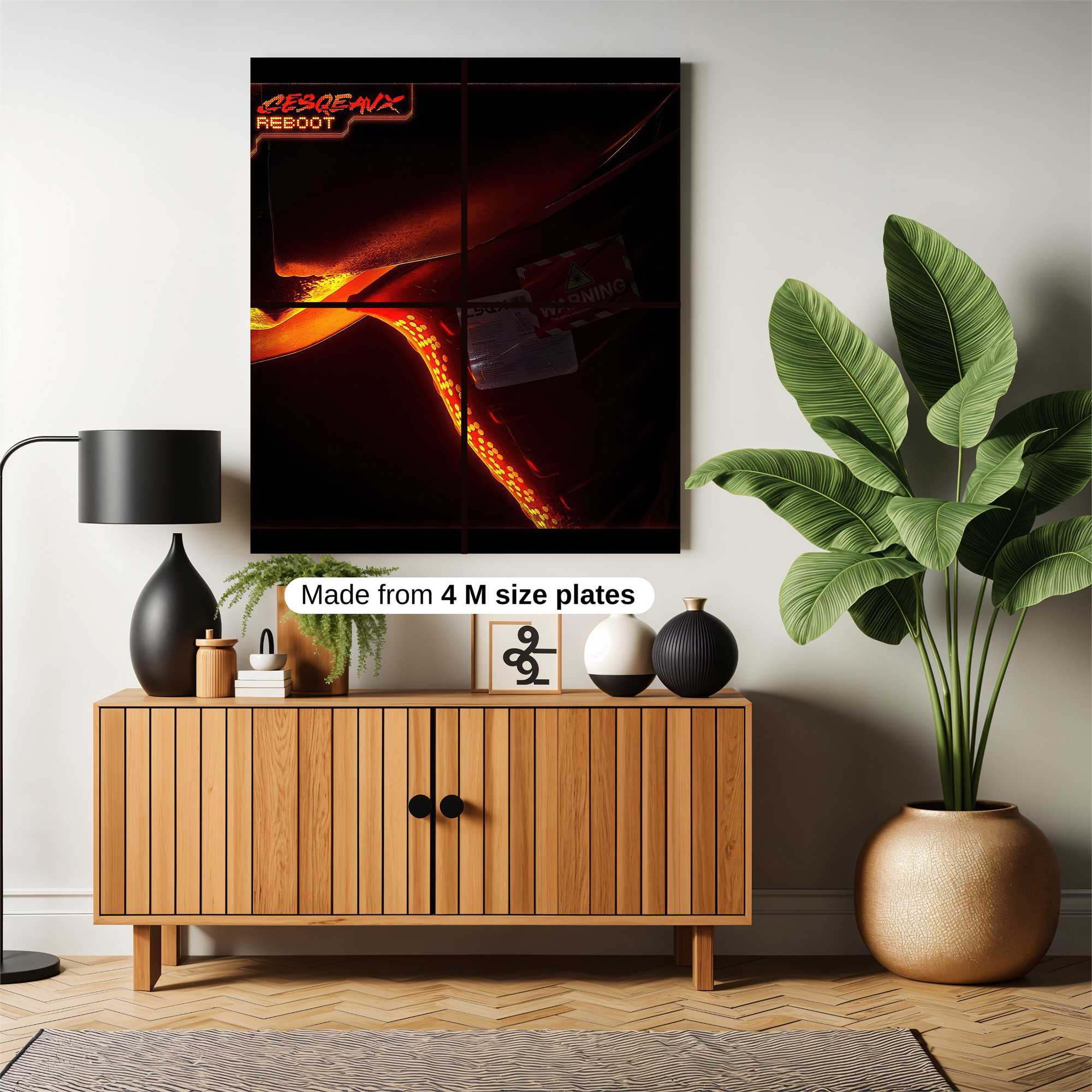 Forest Serenity Safe Wall Magnetic / M