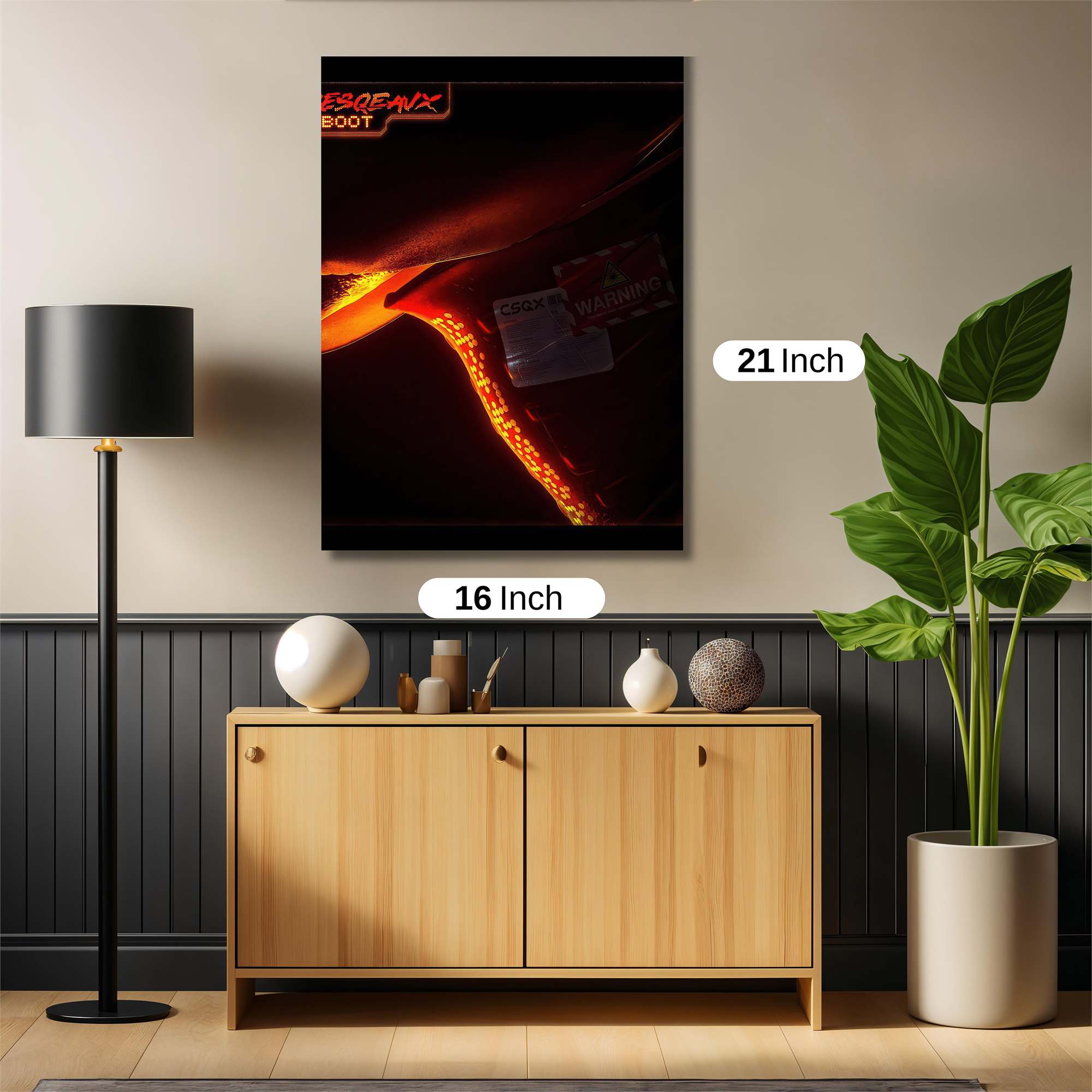 Forest Serenity Safe Wall Magnetic / M