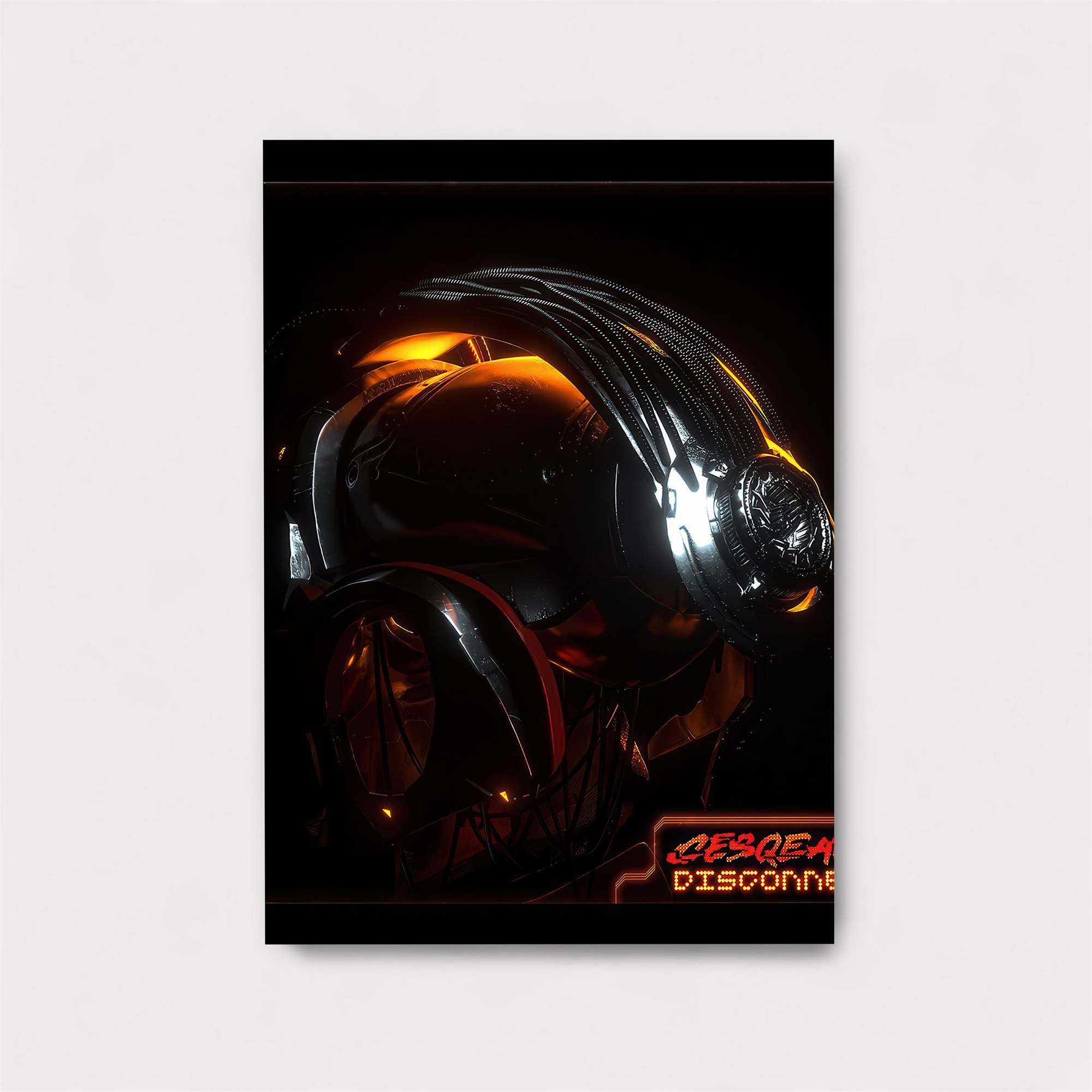 Neon Solitude Safe Wall Magnetic / M