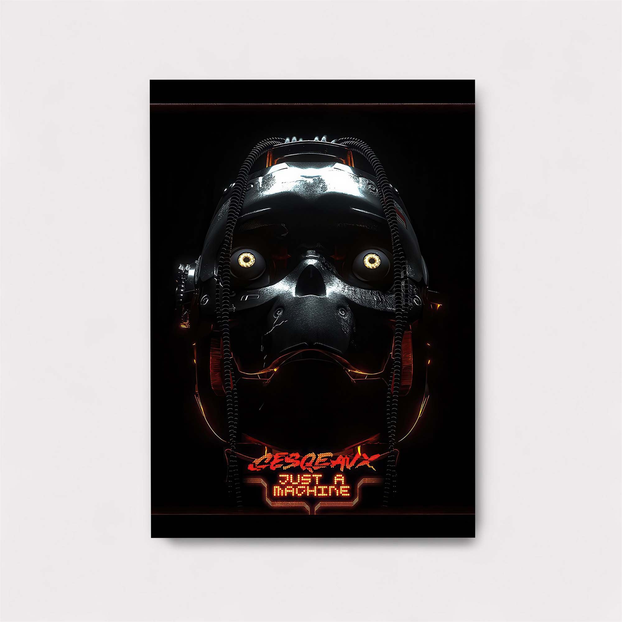 Neon Solitude Safe Wall Magnetic / M