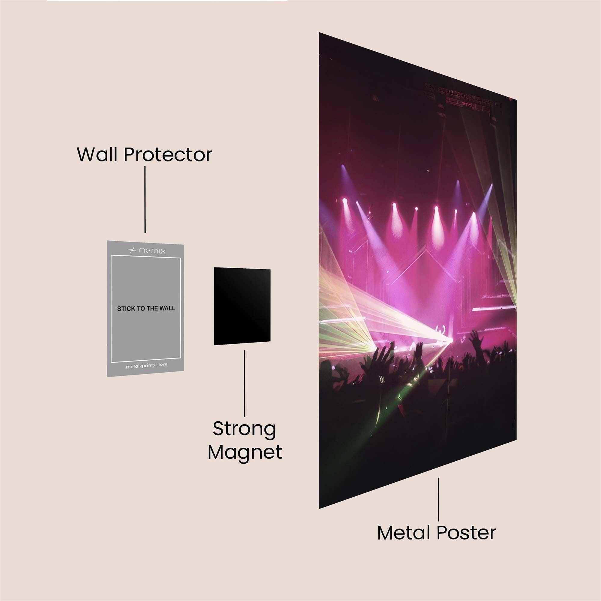 Marine Serenity Safe Wall Magnetic / M