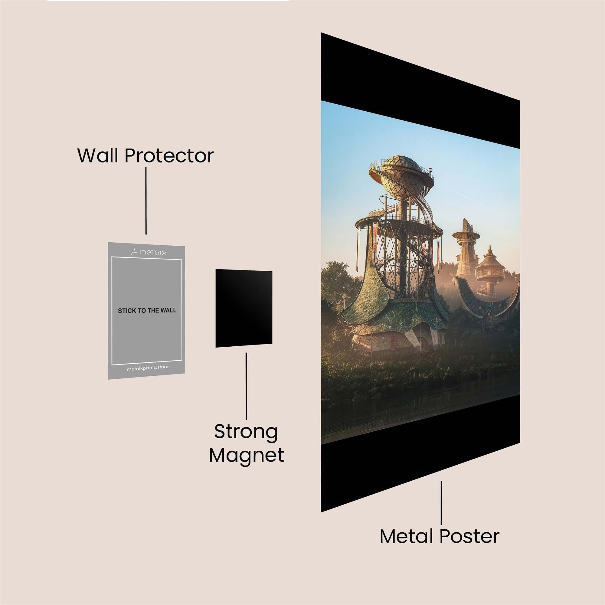 Feast Delight Safe Wall Magnetic / M