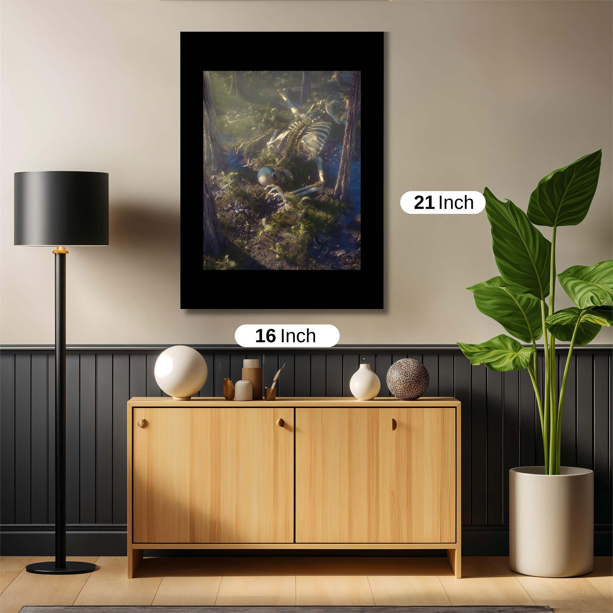 Demon Enigma Safe Wall Magnetic / M