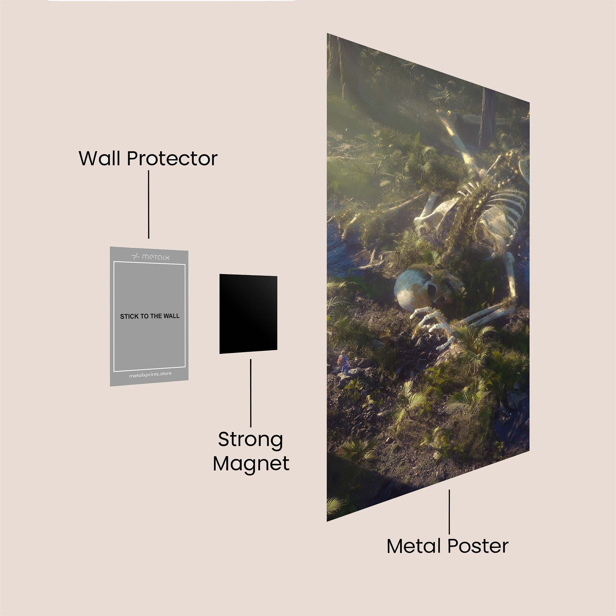 Fairy Whimsy Safe Wall Magnetic / M