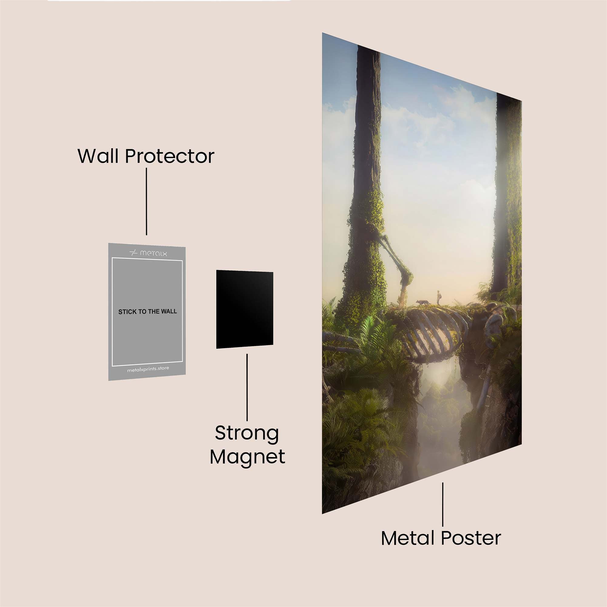 Aqua Serenity Safe Wall Magnetic / M