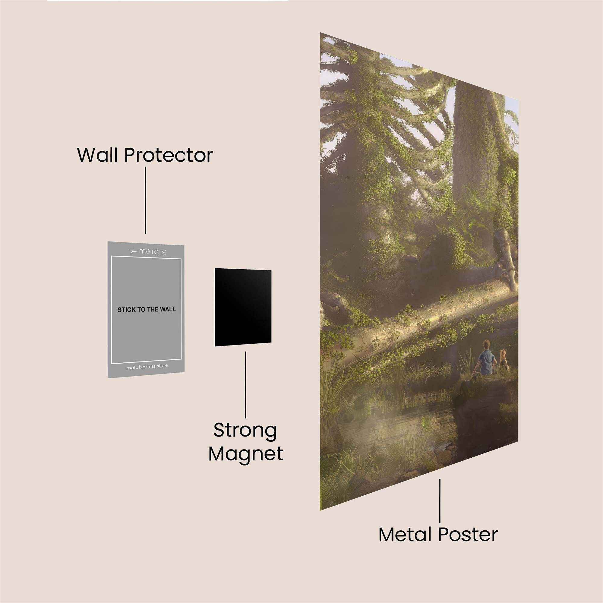 Feast Bliss Safe Wall Magnetic / M