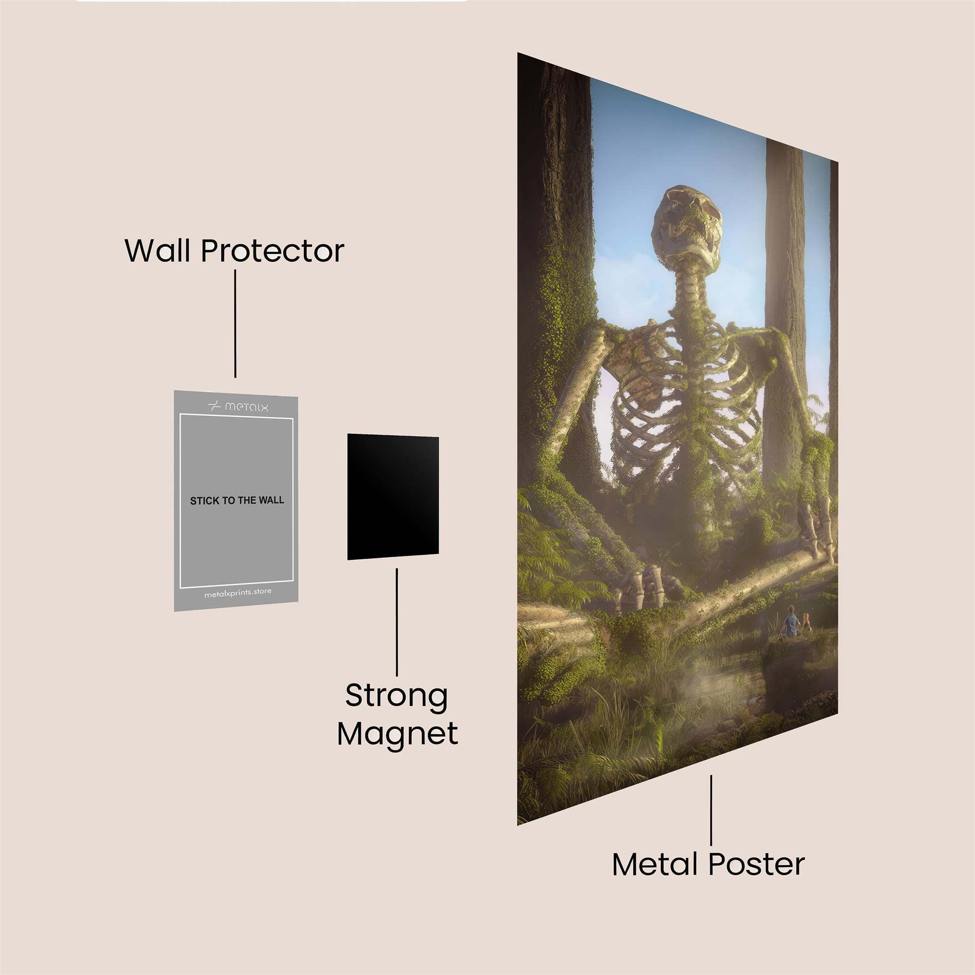 Rose Enigma Safe Wall Magnetic / M