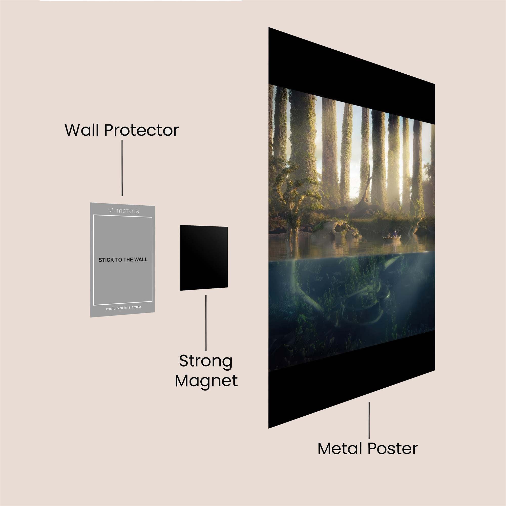 Yui Feastful Safe Wall Magnetic / M