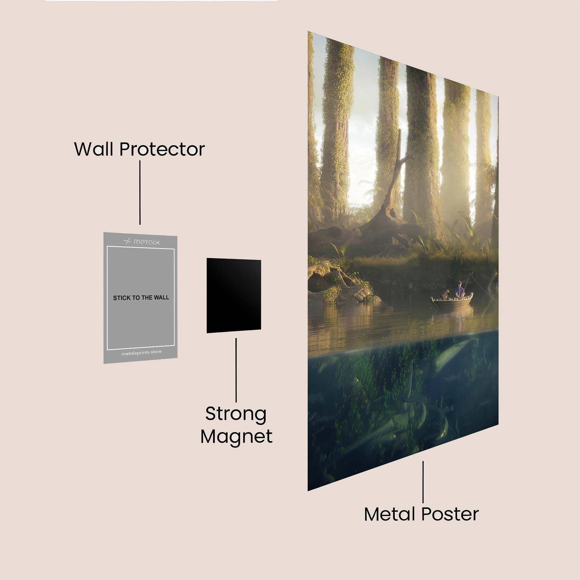 Hunger Feast Safe Wall Magnetic / M