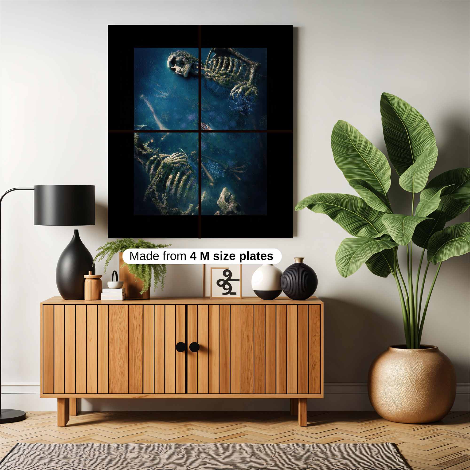 Neon Solitude Safe Wall Magnetic / M