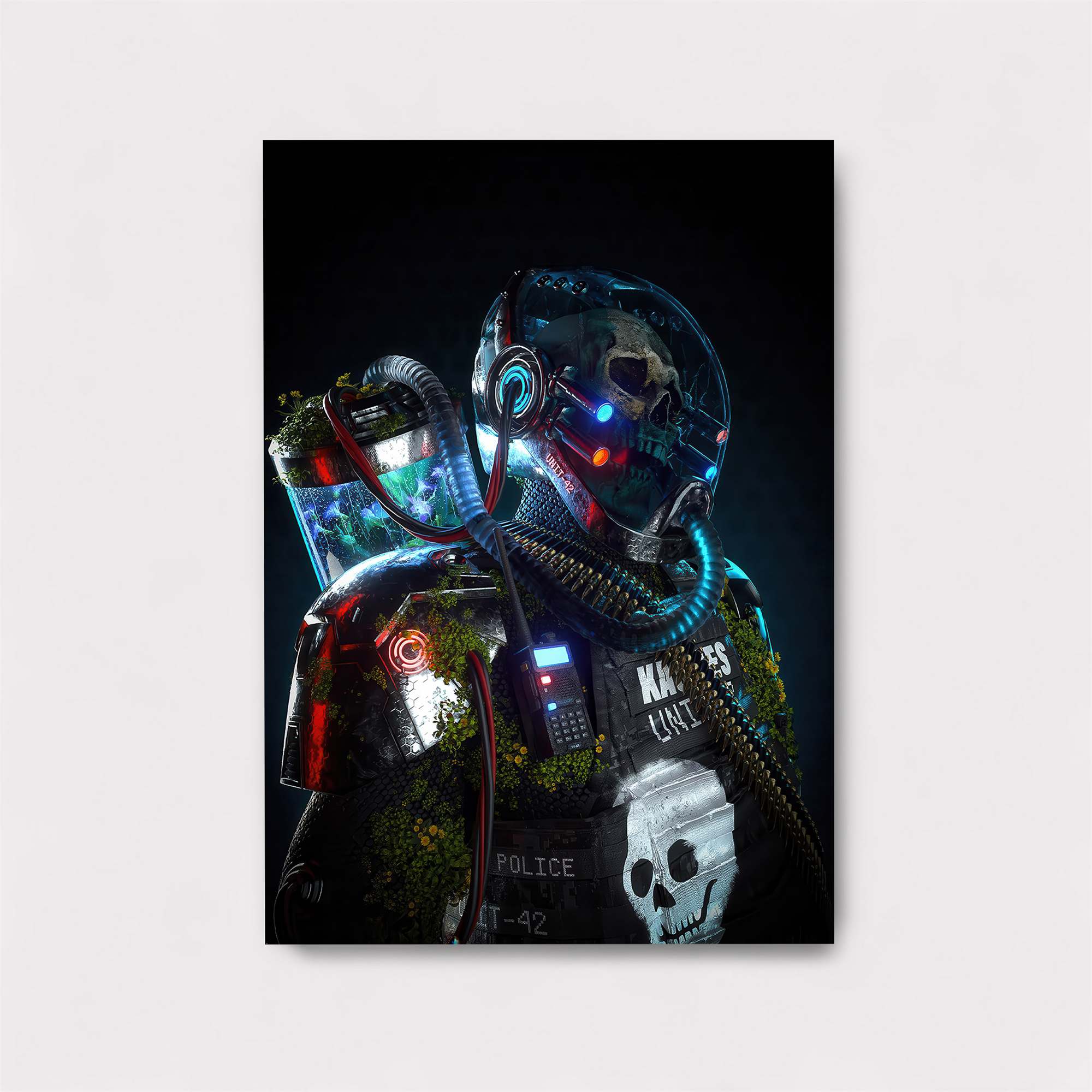 Neon Solitude Safe Wall Magnetic / M