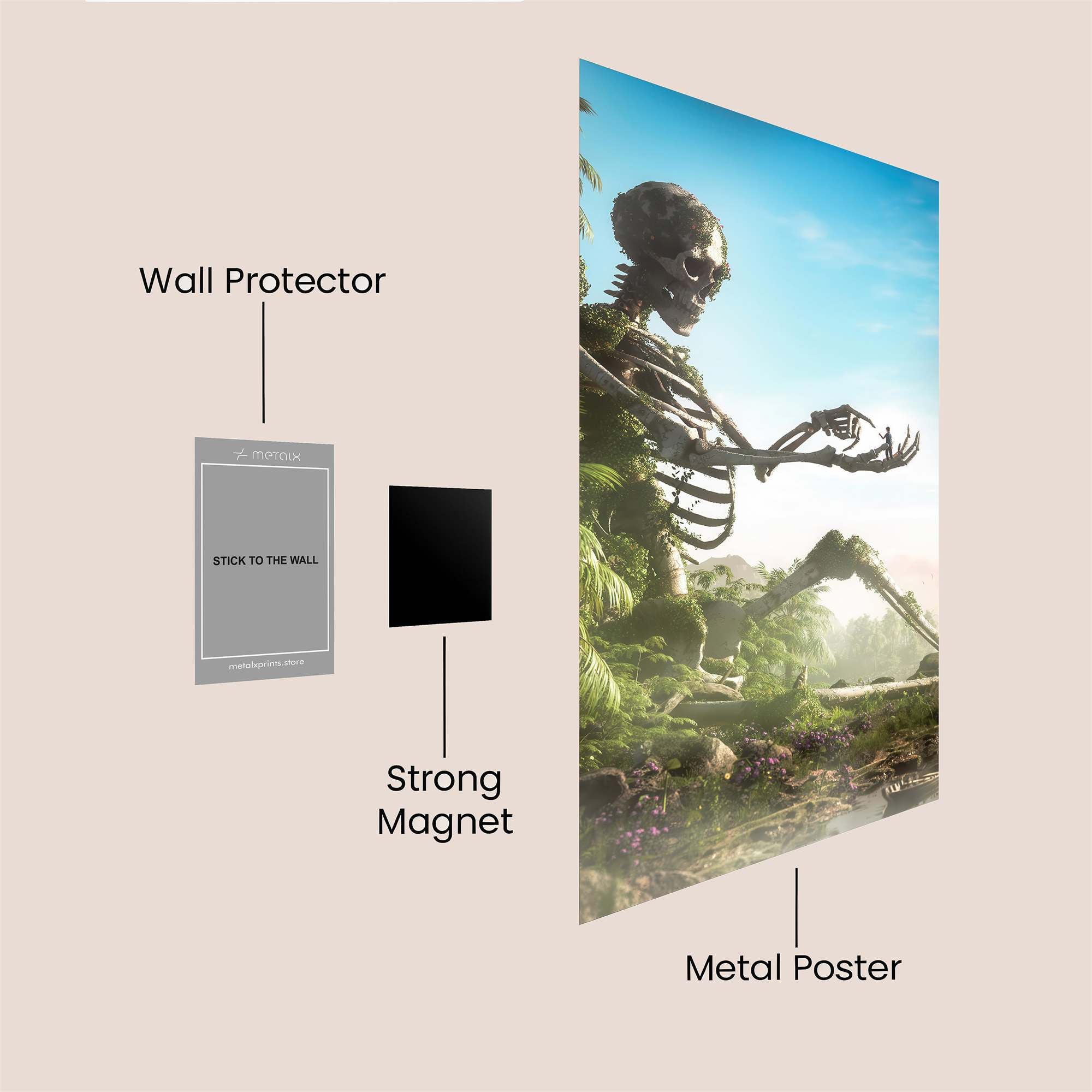 CityWanderer Safe Wall Magnetic / M