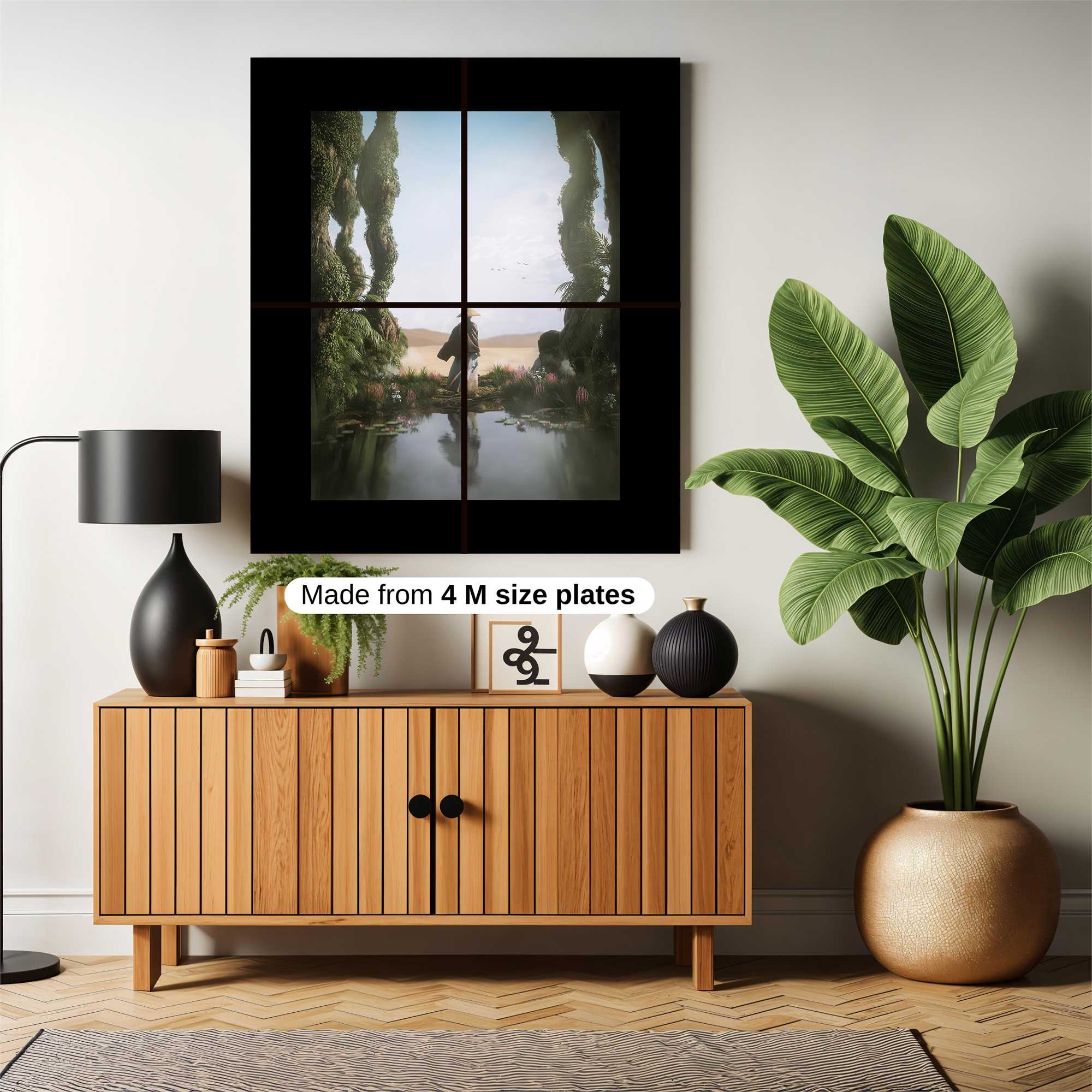 Neon Solitude Safe Wall Magnetic / M