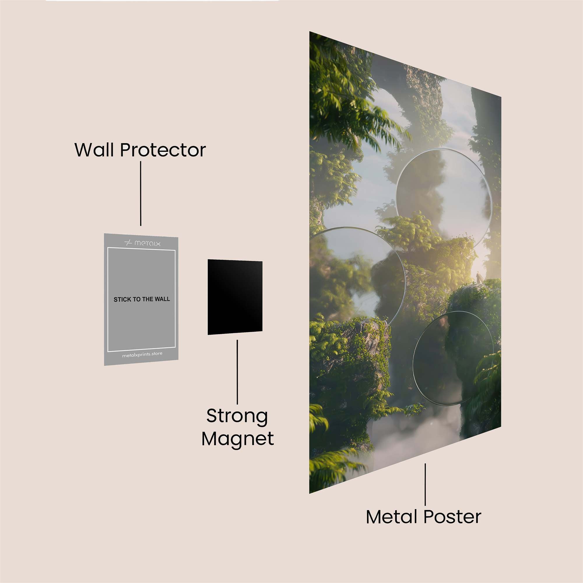 Melody Dream Safe Wall Magnetic / M