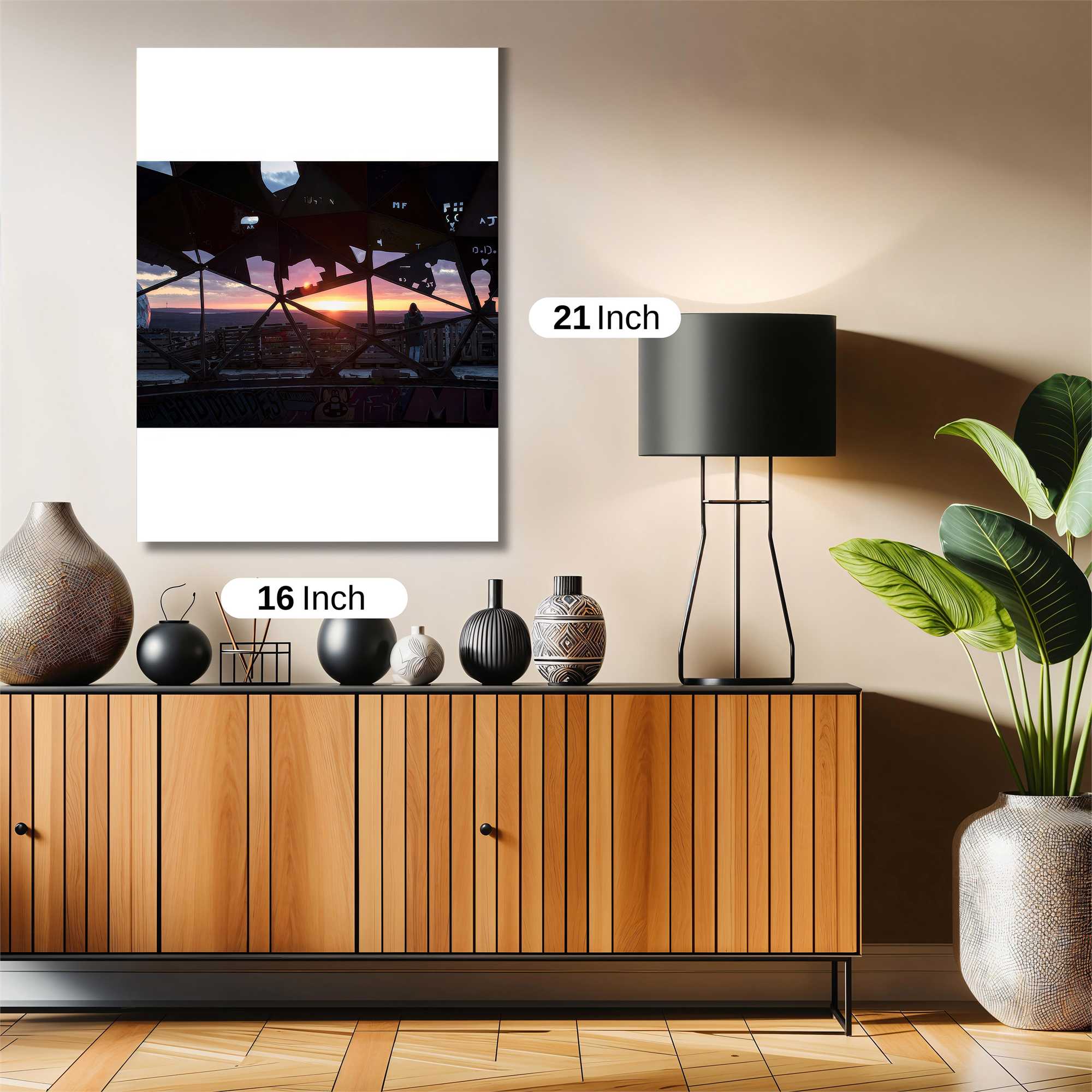 Neon Serenity Safe Wall Magnetic / M