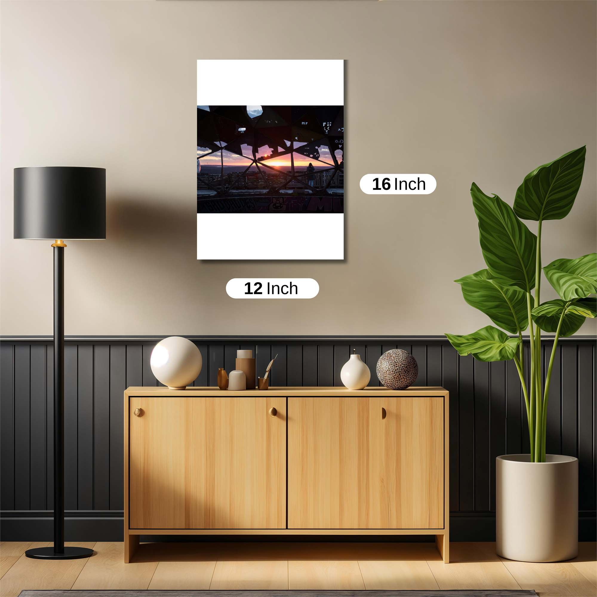 Neon Serenity Safe Wall Magnetic / M