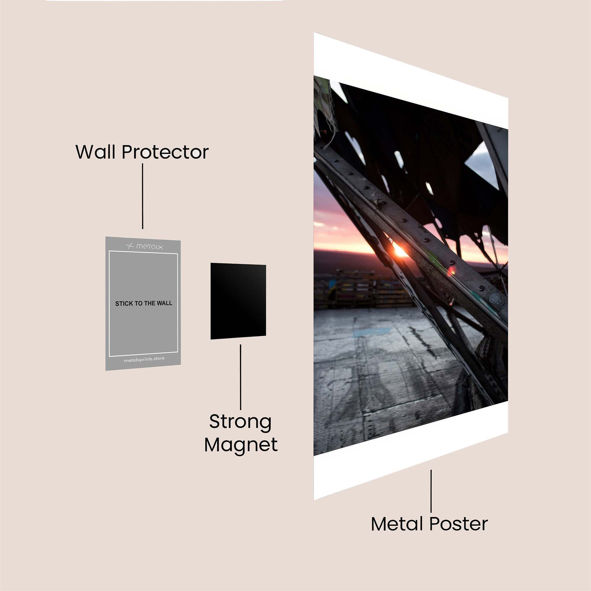 Marine Serenity Safe Wall Magnetic / M