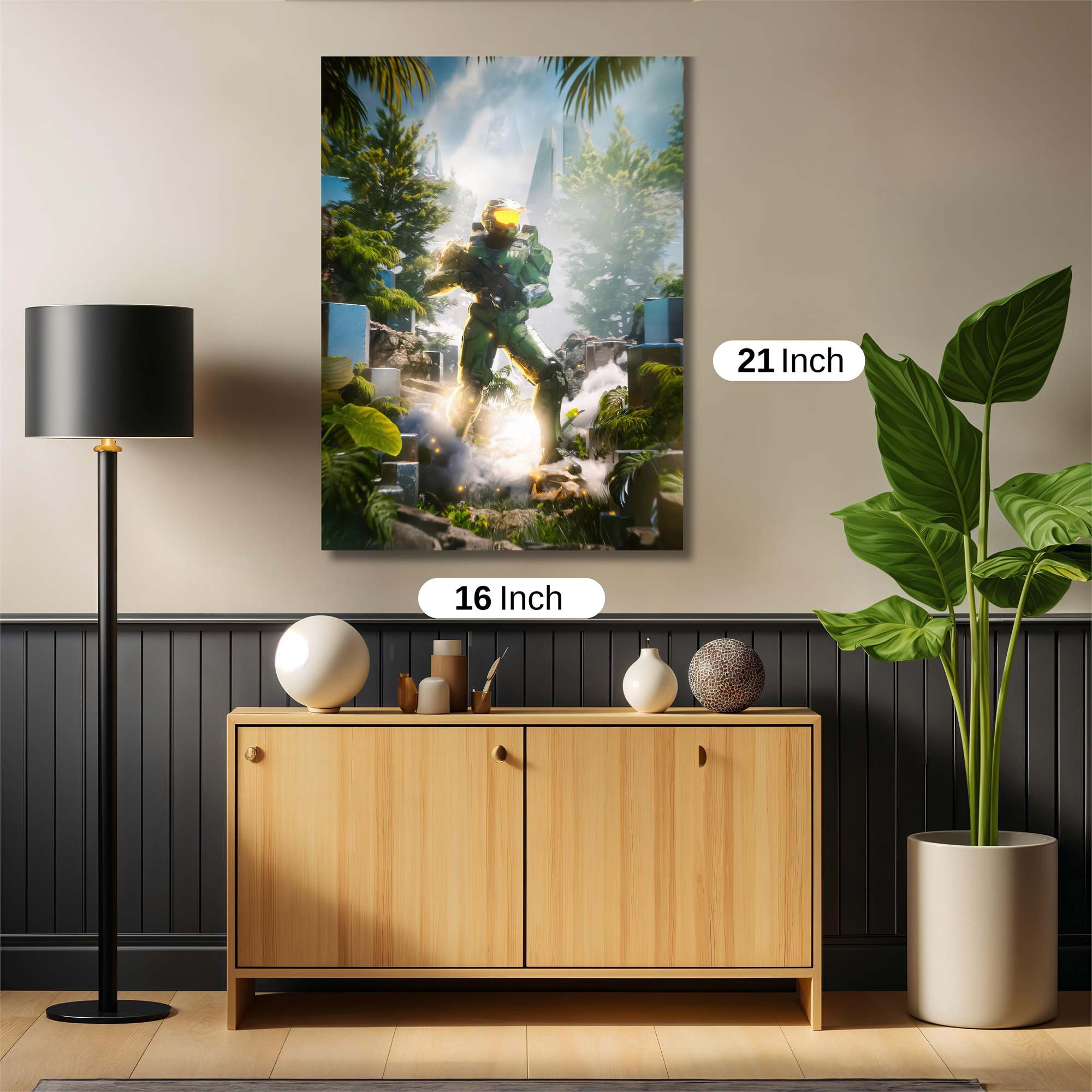 Mermaid Serenity Safe Wall Magnetic / M