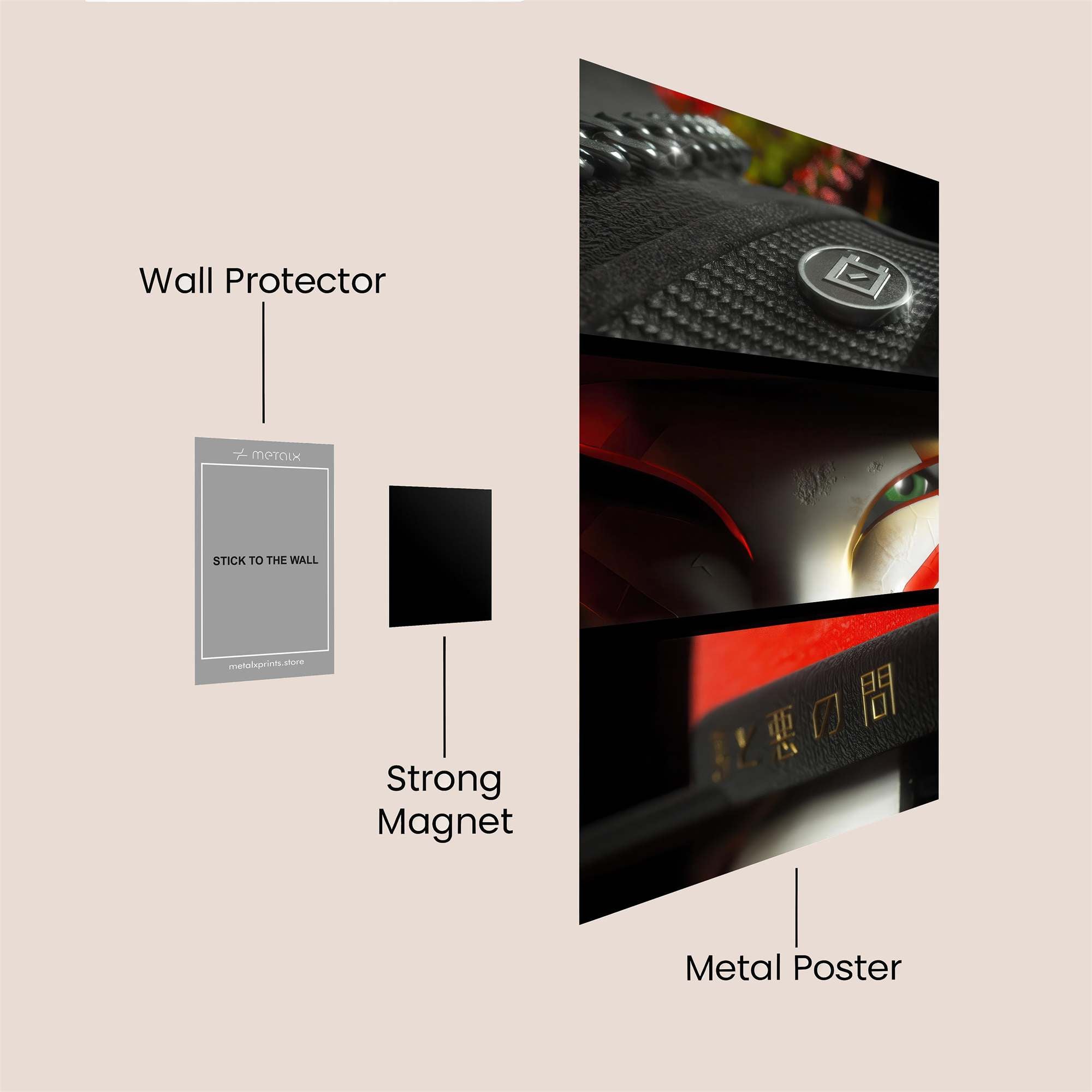 Sunset Solitude Safe Wall Magnetic / M