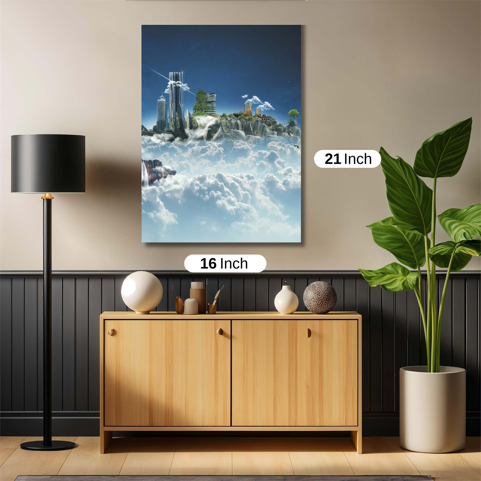 Neon Solitude Safe Wall Magnetic / M