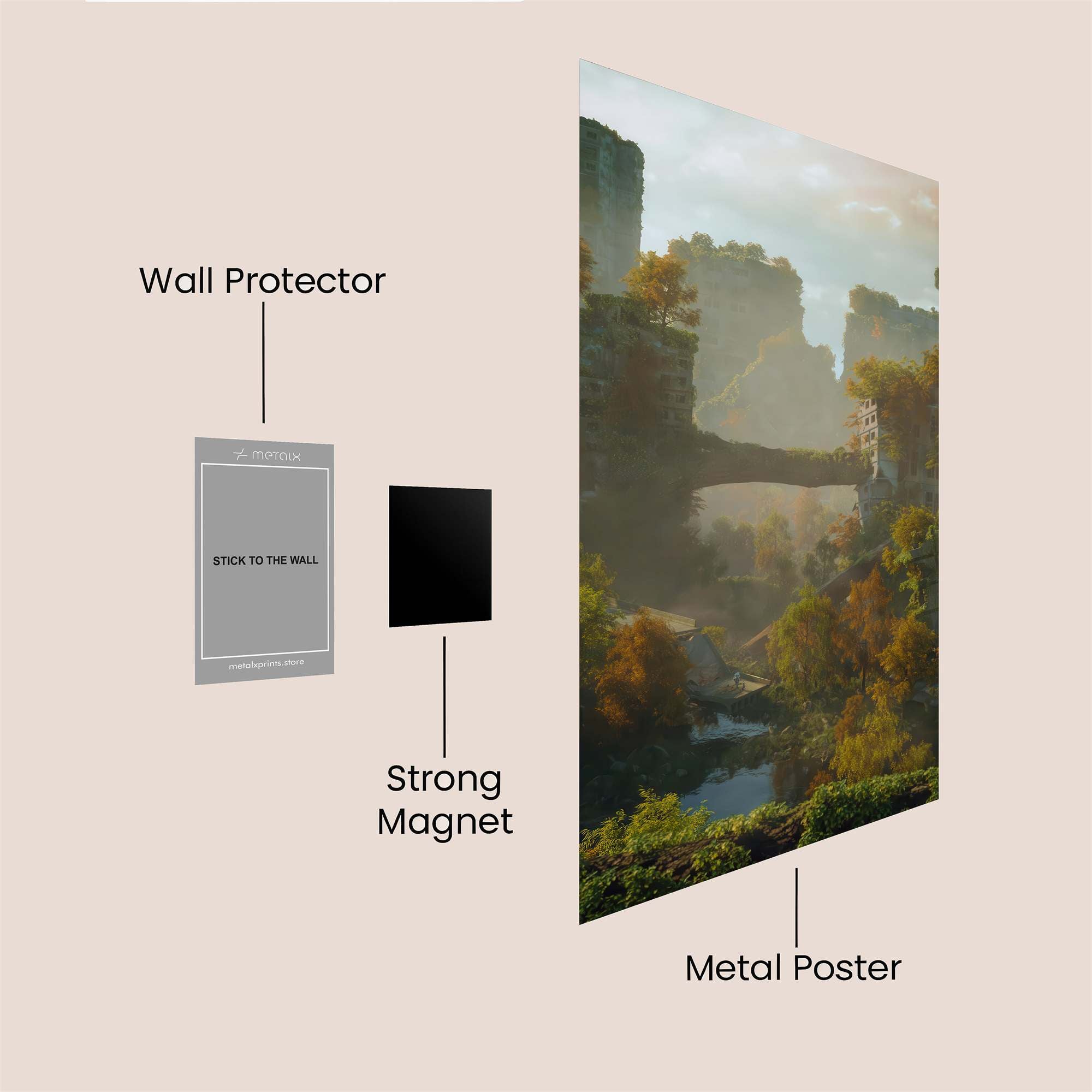 Twilight Serenity Safe Wall Magnetic / M