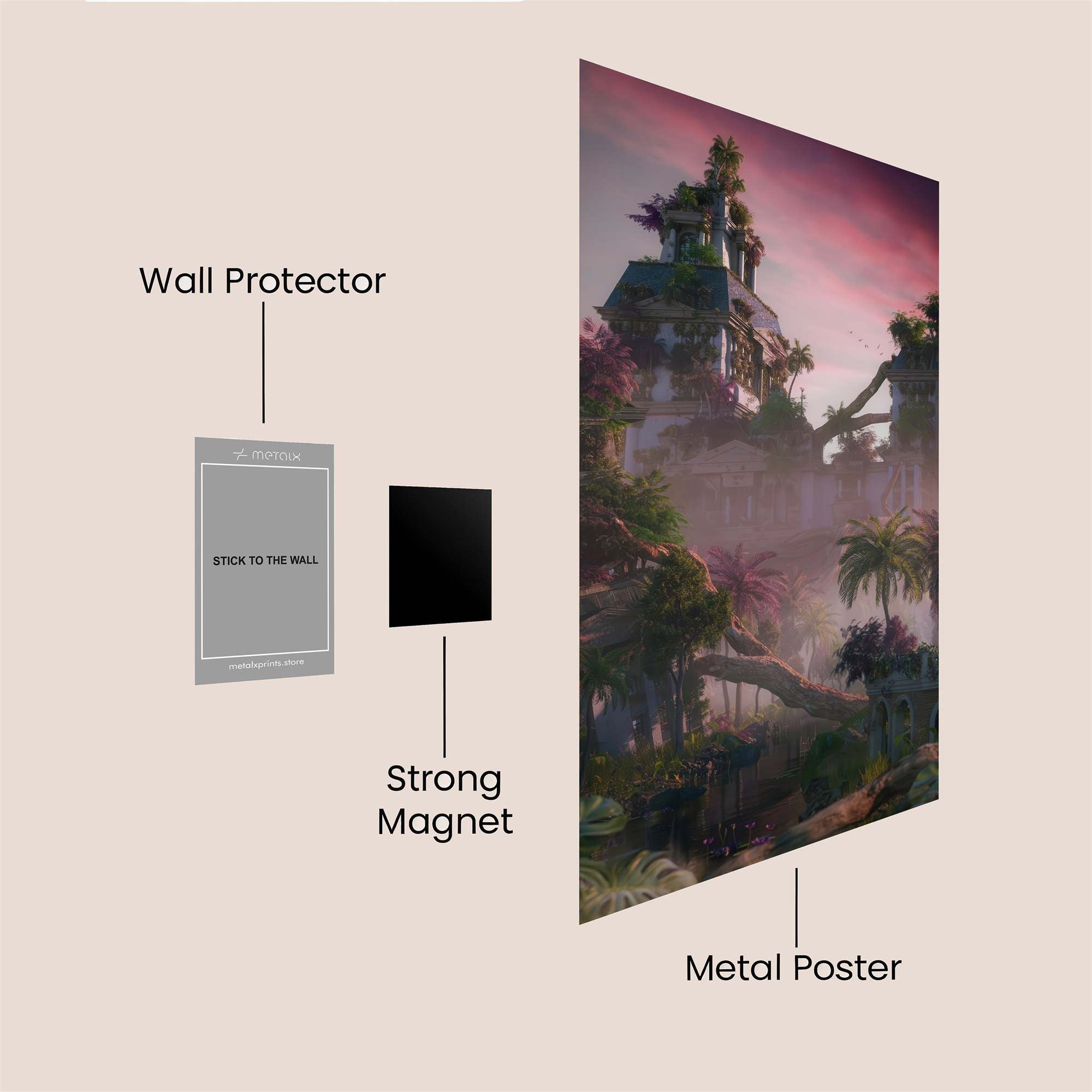 Stargazer Serenity Safe Wall Magnetic / M