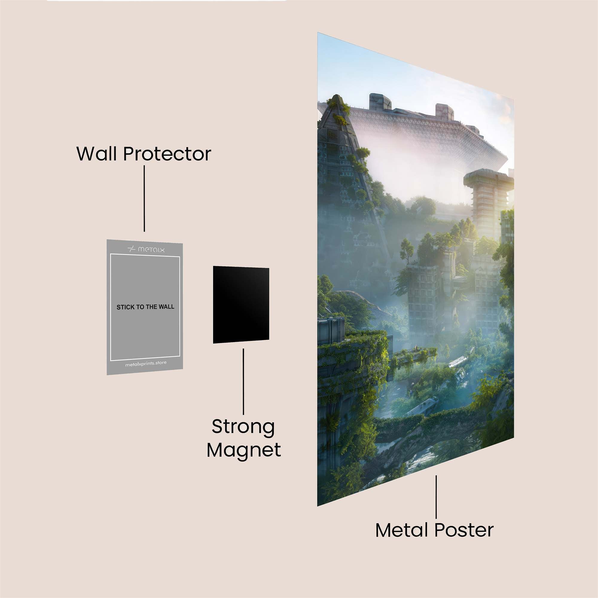 Sage Serenity Safe Wall Magnetic / M