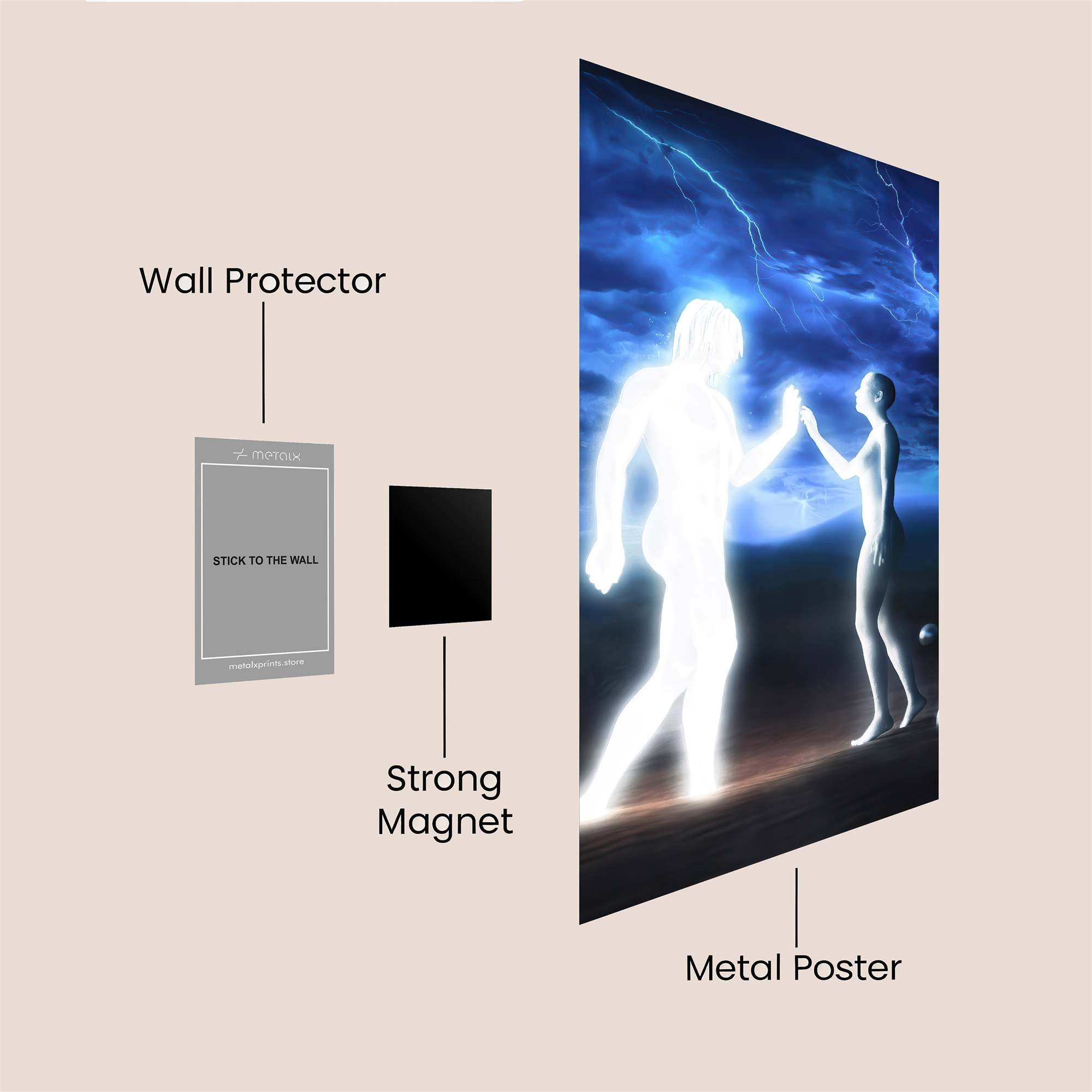 Master Serene Safe Wall Magnetic / M