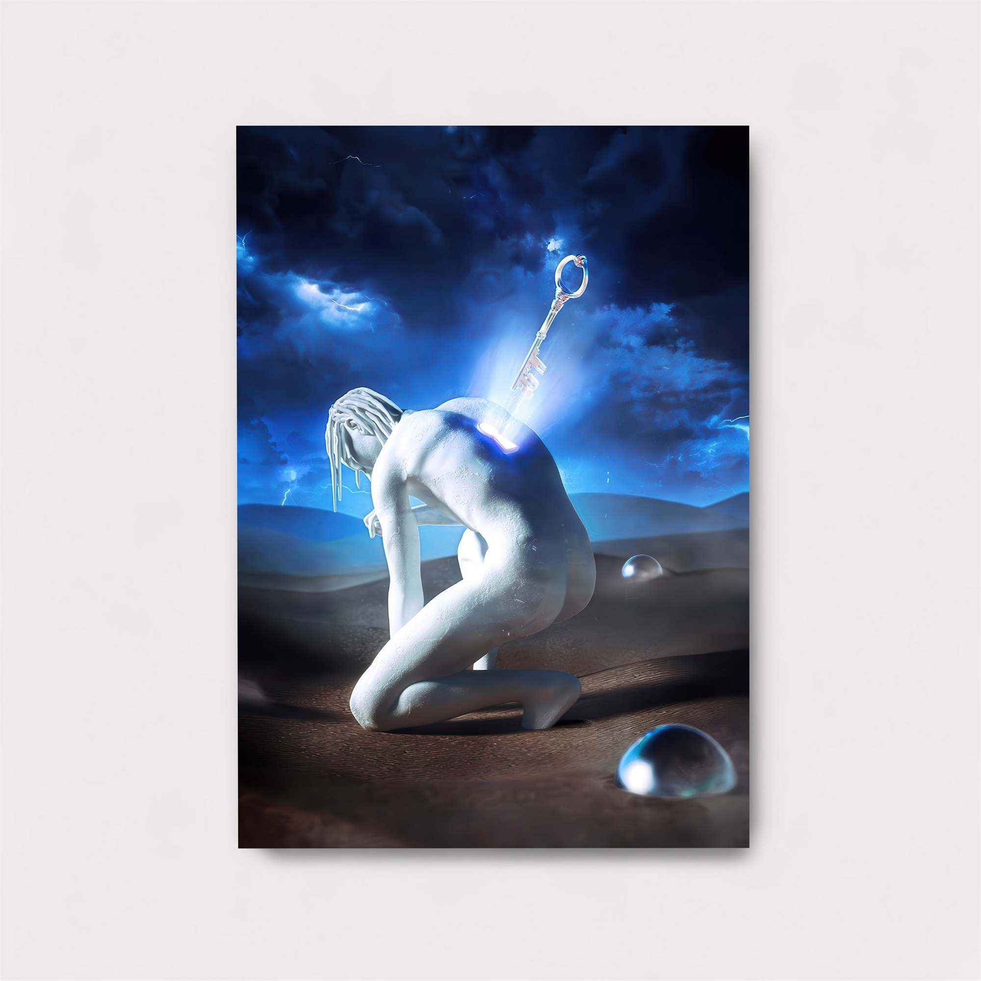 Neon Solitude Safe Wall Magnetic / M