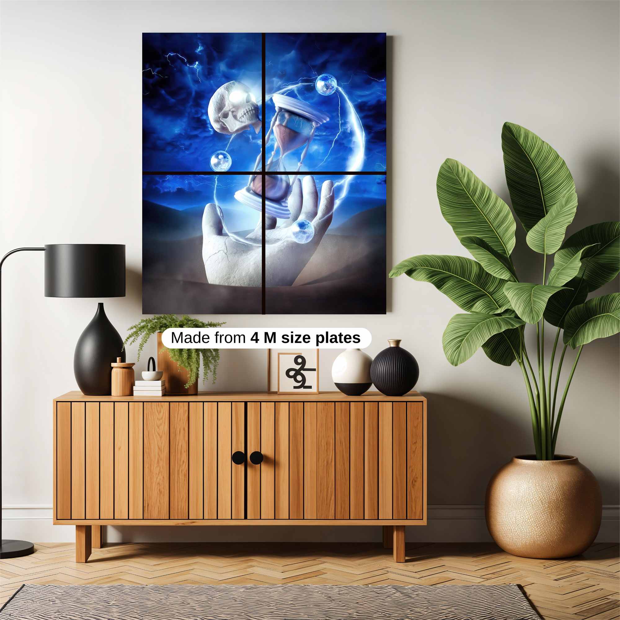 Neon Solitude Safe Wall Magnetic / M