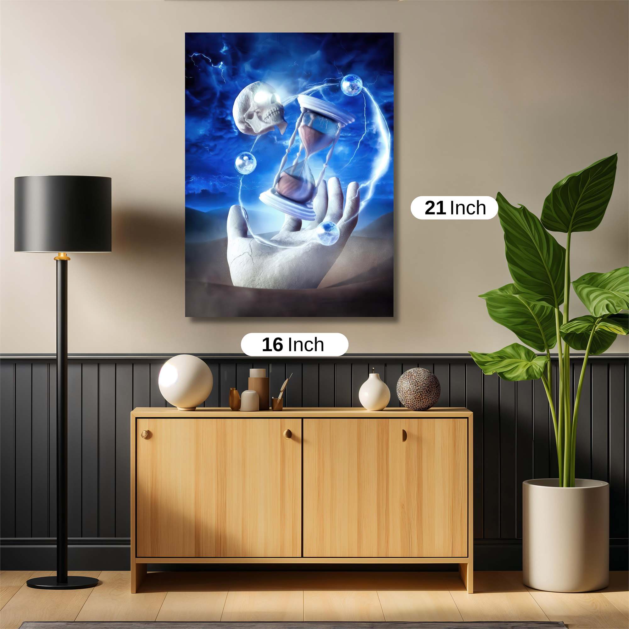 Neon Solitude Safe Wall Magnetic / M