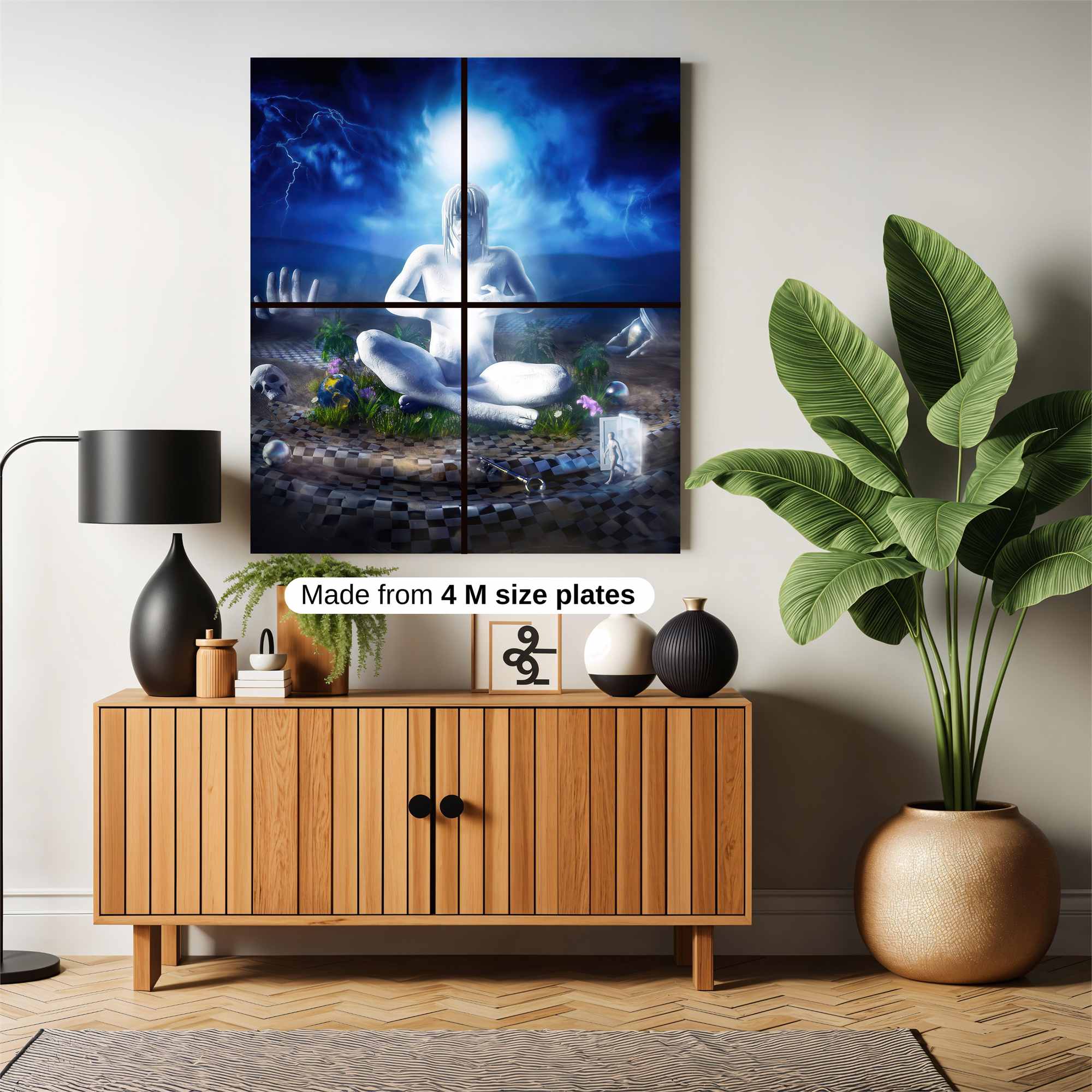 Sunset Solitude Safe Wall Magnetic / M