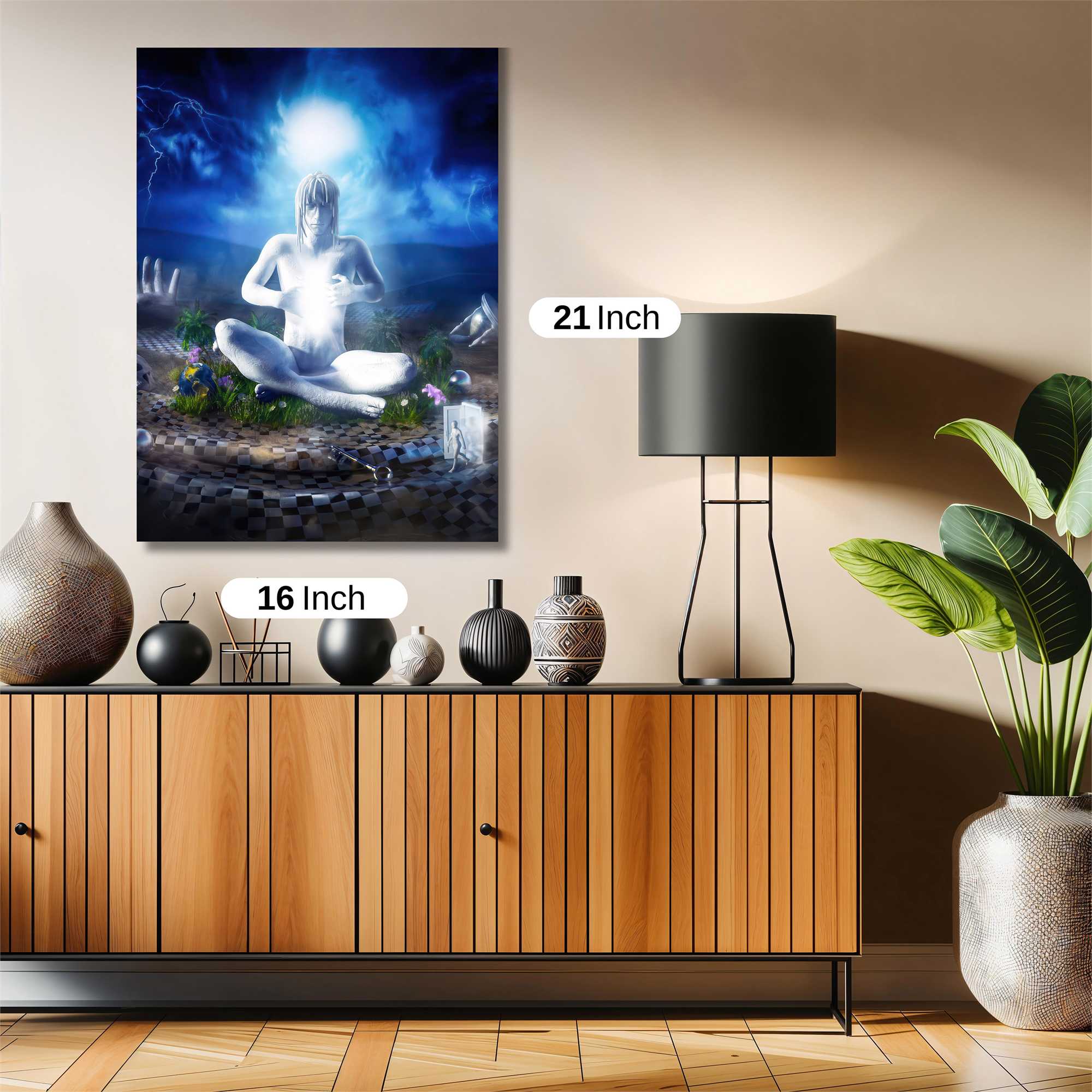 Sunset Solitude Safe Wall Magnetic / M