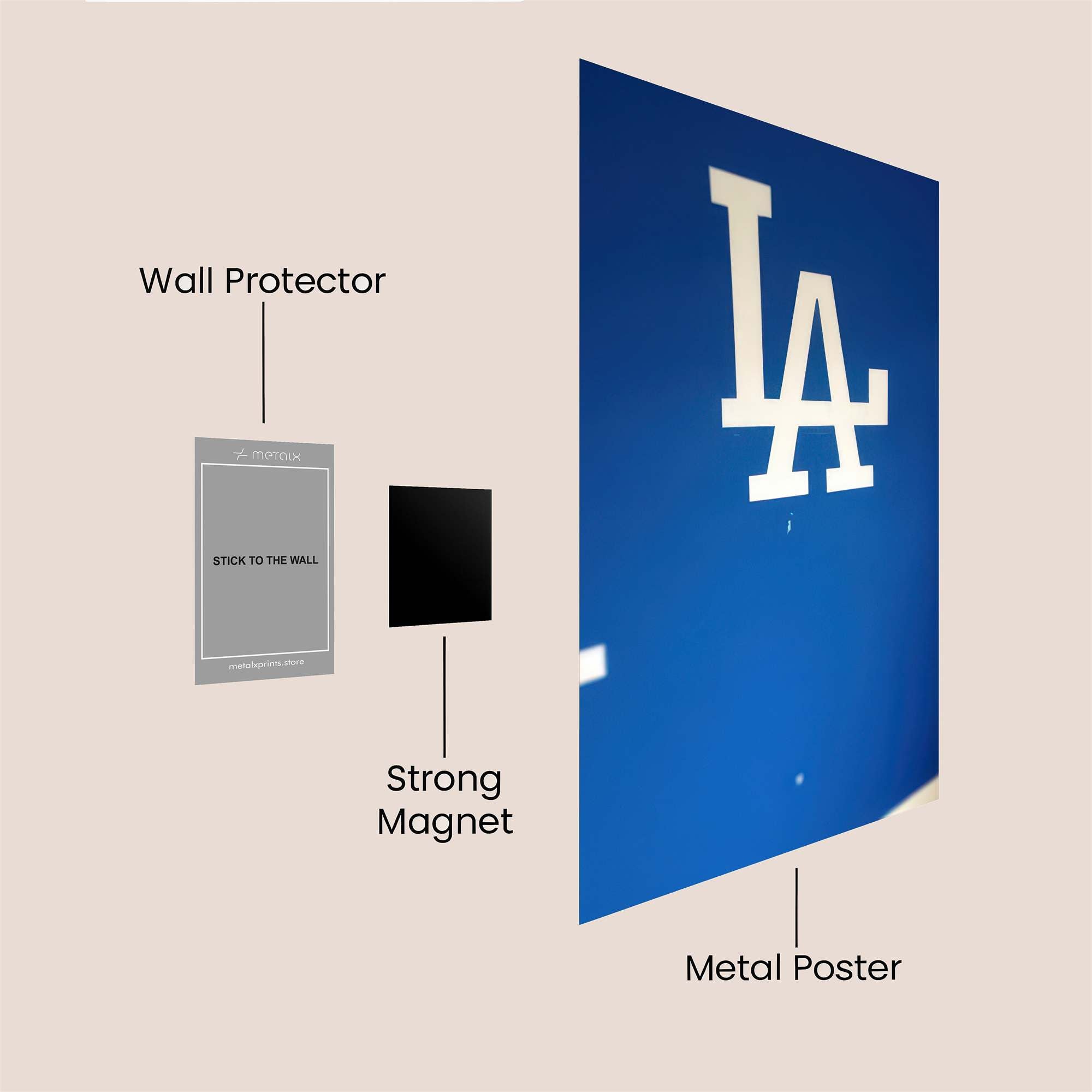 NeonDream Safe Wall Magnetic / M