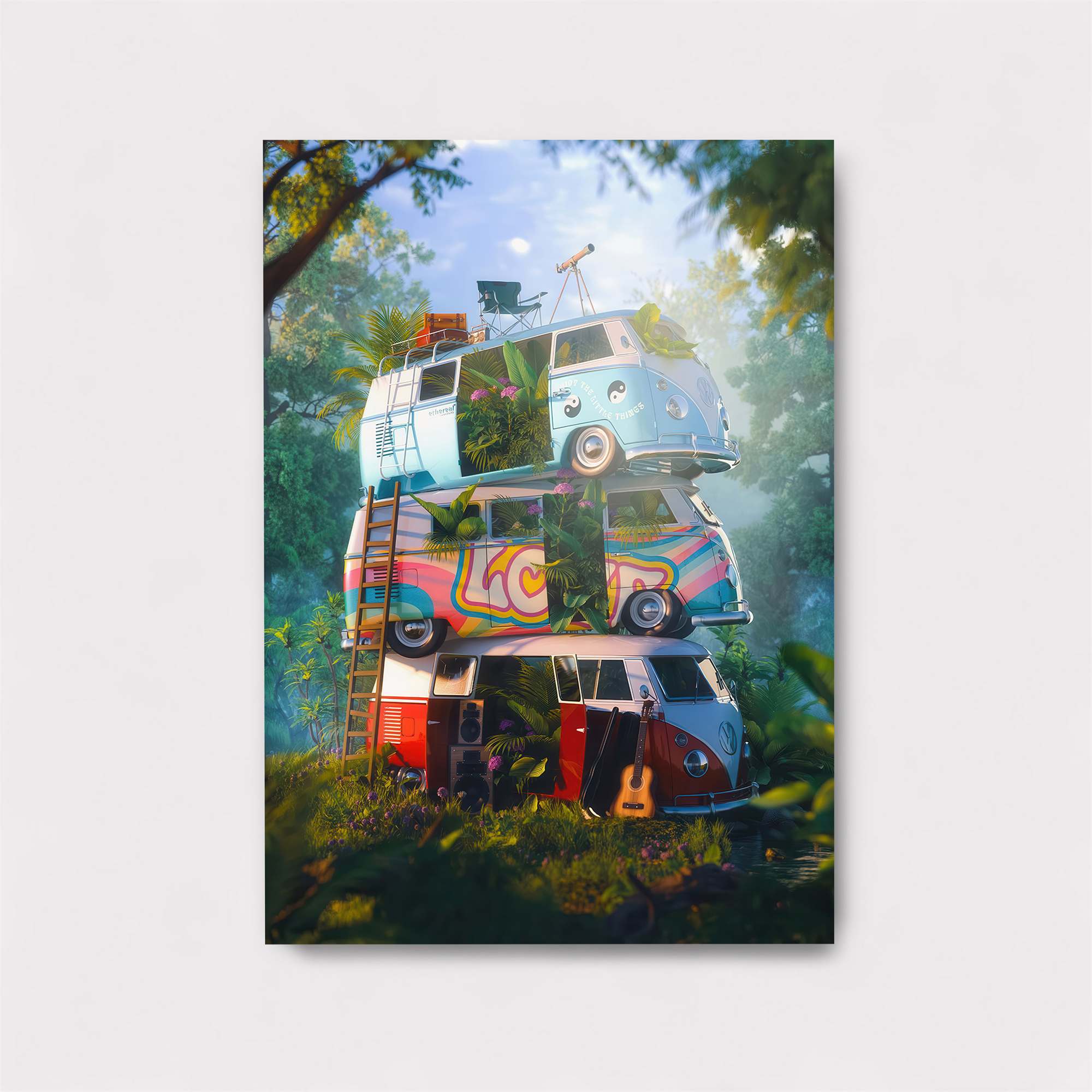 Sage Ablaze Safe Wall Magnetic / M