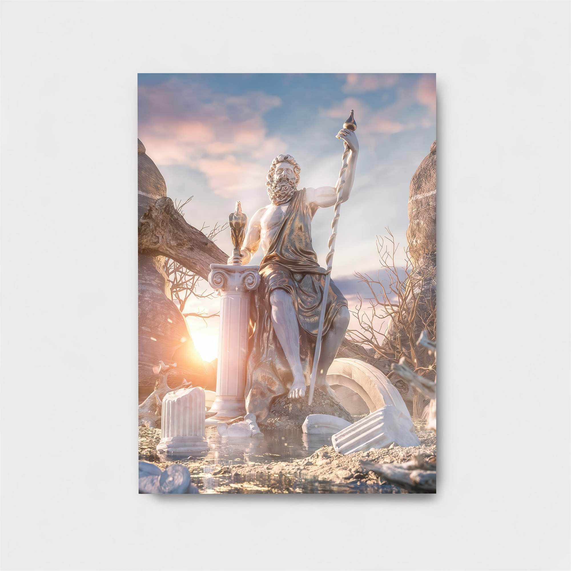 Sunset Serenity Safe Wall Magnetic / M