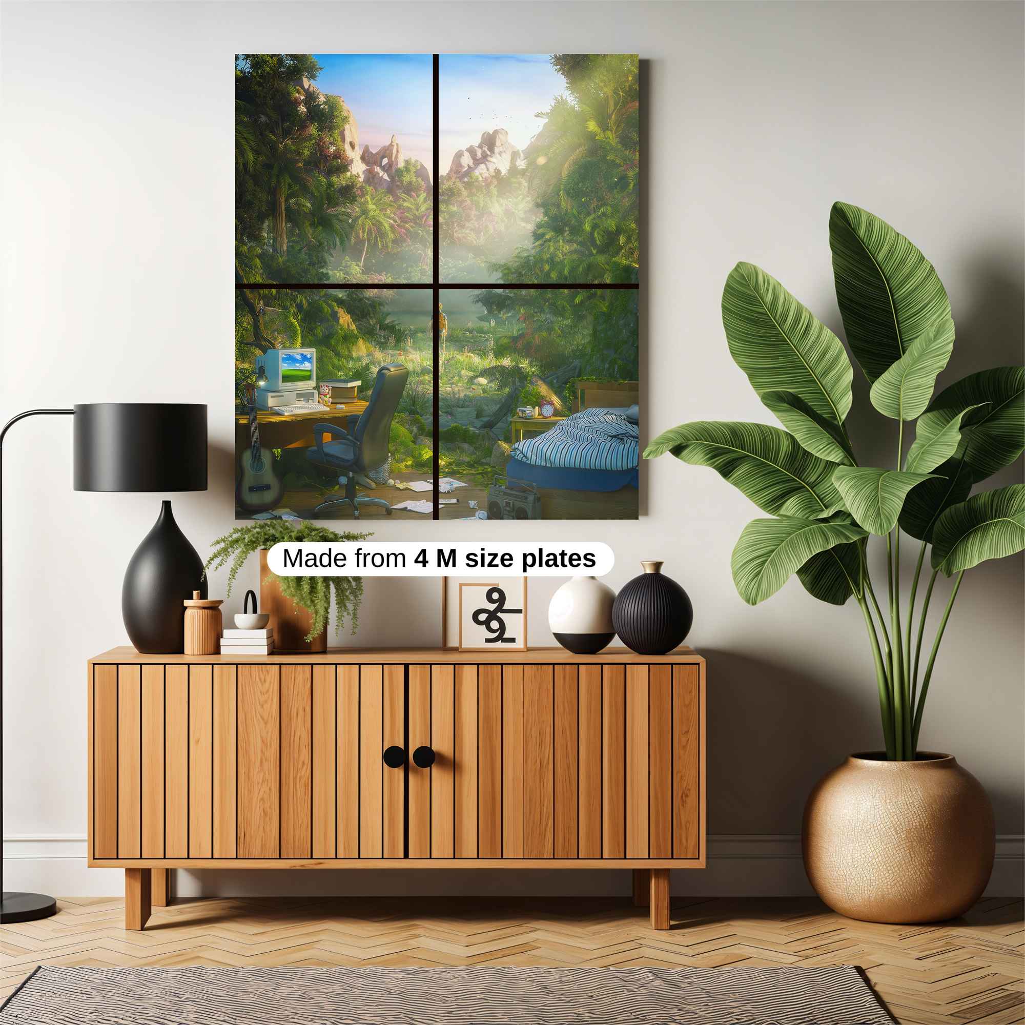 Mystic Blaze Safe Wall Magnetic / M